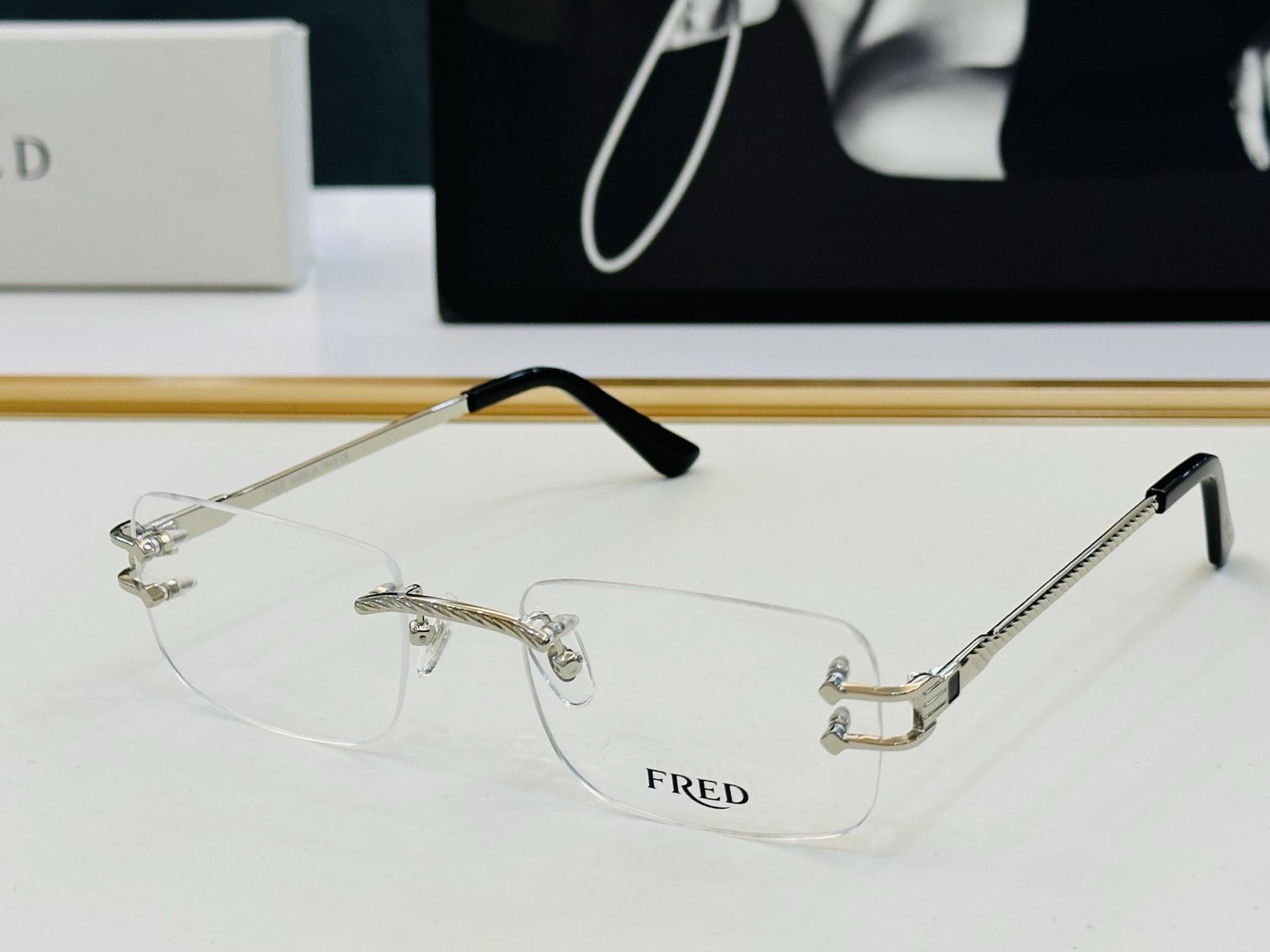 🔺FRED🔻法兰 FG0512 Size：54口20-145 醒目品牌logo🔝🔝L上脸超美 配光架