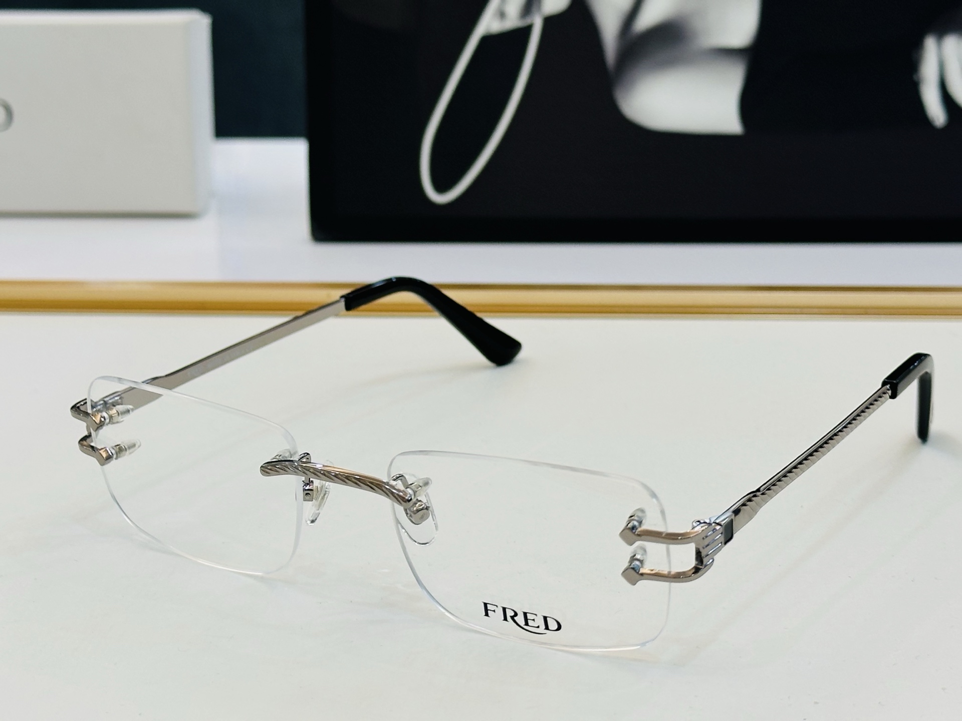 🔺FRED🔻法兰 FG0512 Size：54口20-145 醒目品牌logo🔝🔝L上脸超美 配光架