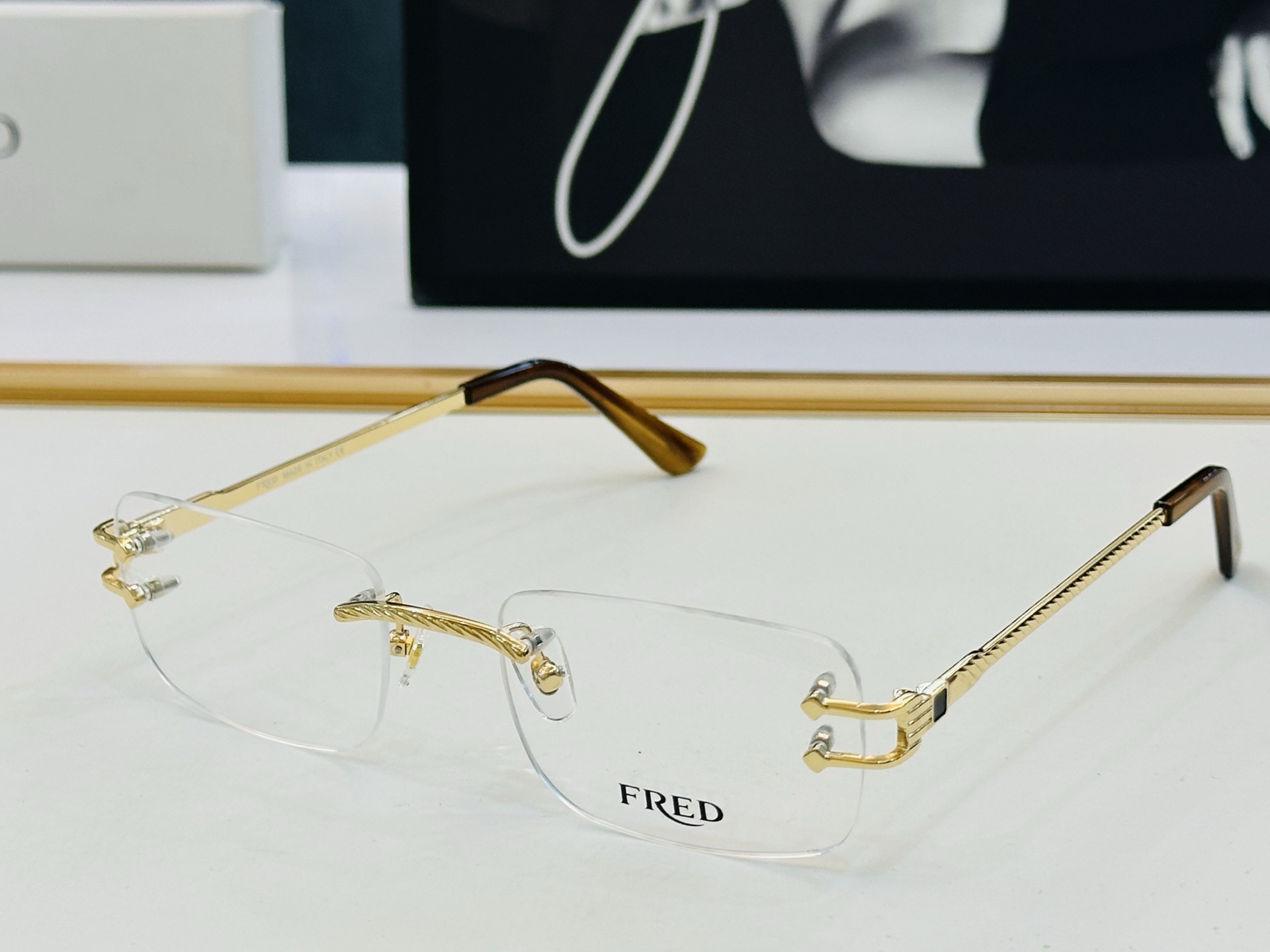 🔺FRED🔻法兰 FG0512 Size：54口20-145 醒目品牌logo🔝🔝L上脸超美 配光架