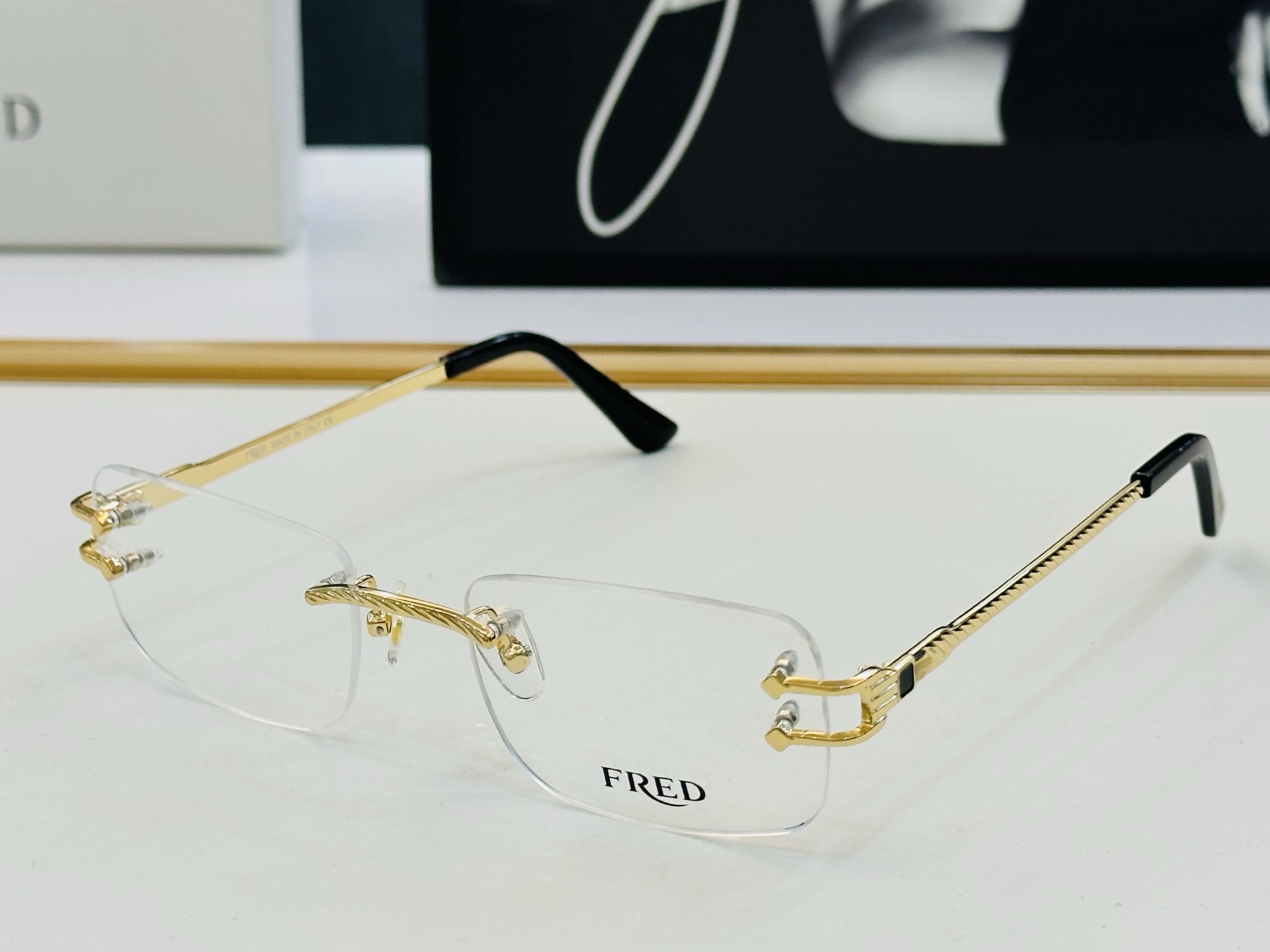 🔺FRED🔻法兰 FG0512 Size：54口20-145 醒目品牌logo🔝🔝L上脸超美 配光架