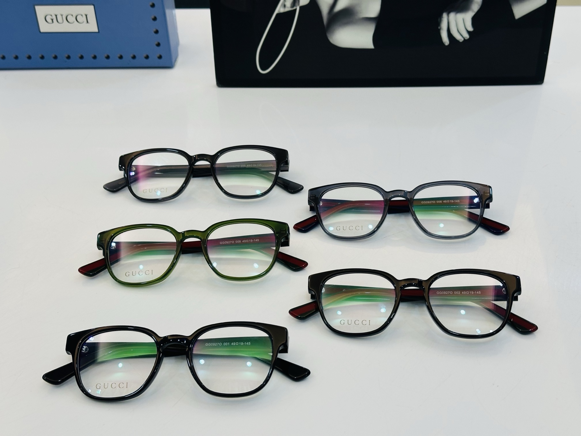 GUCCl*古家 时尚太阳镜 GG0927 Size：49口19-145 🎈超时尚☀☀💝🙏 L完美板材框