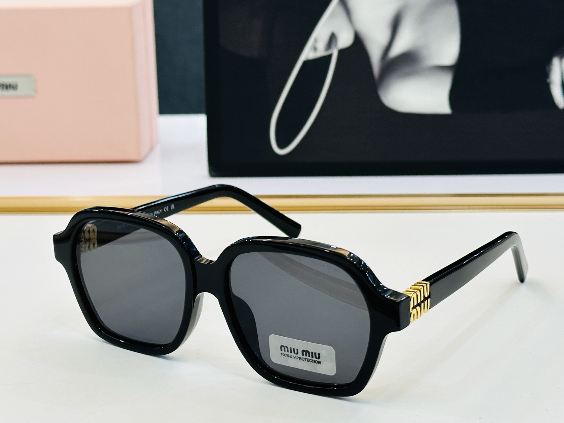 ❤️❤️🆕 谬家 MU03YV Size：54口17-145 [玫瑰]得意]微笑] 一 独具品质 配光镜