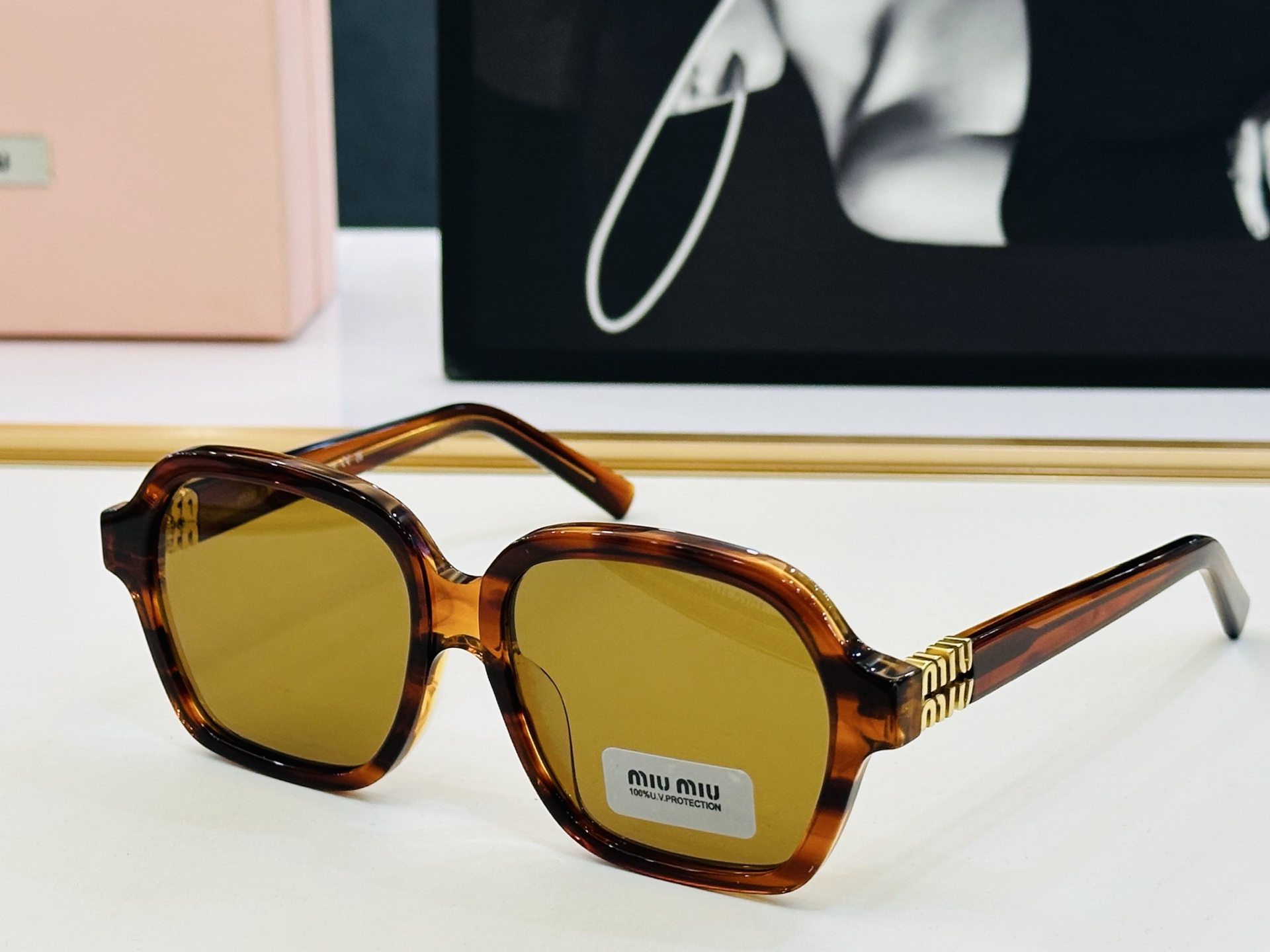 ❤️❤️🆕 谬家 MU03YV Size：54口17-145 [玫瑰]得意]微笑] 一 独具品质 配光镜