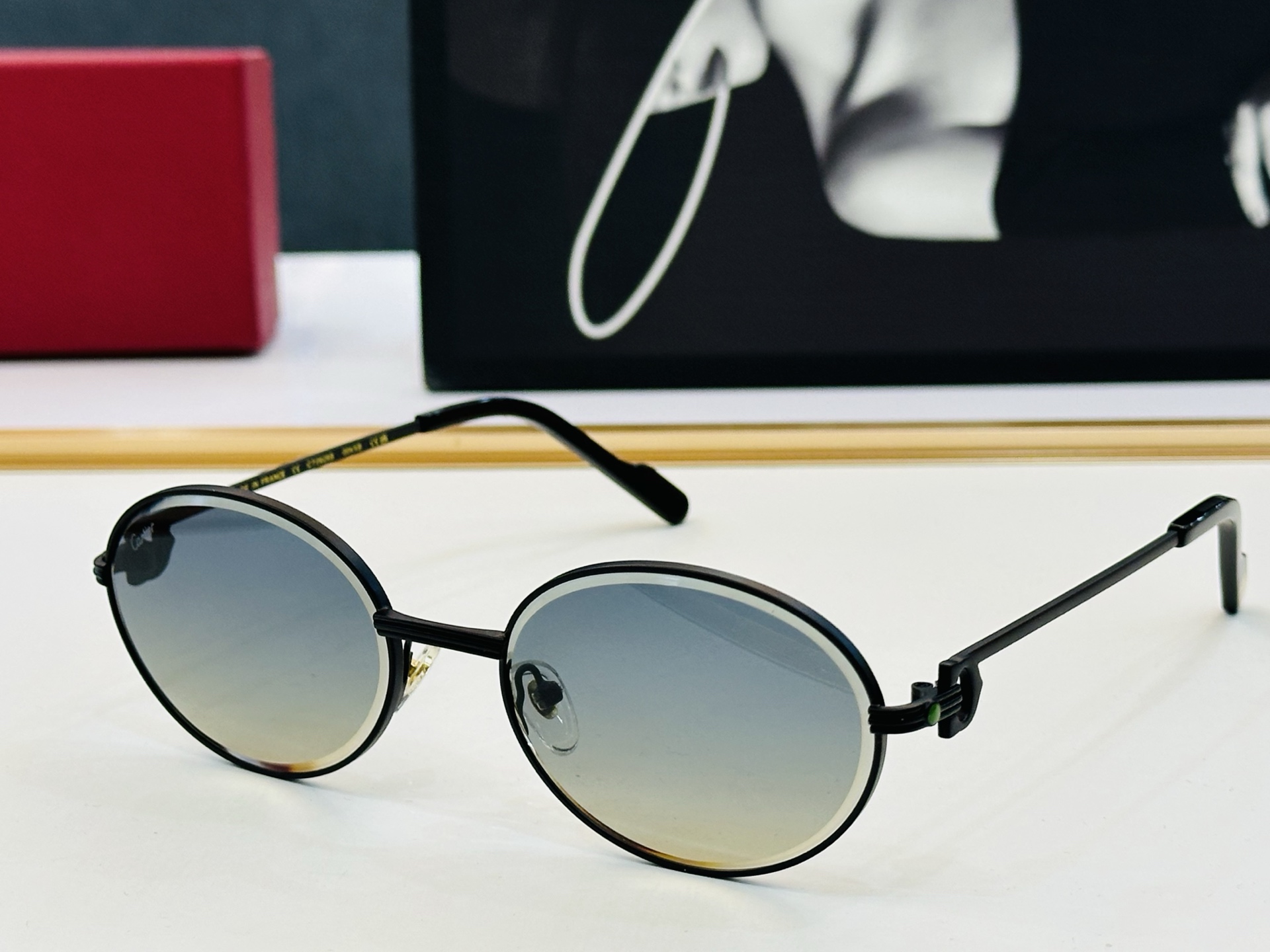 🆕 原版Cartie* 卡家 太阳镜 CT0628S Size：57口19-145电镀工艺精湛大牌品 K