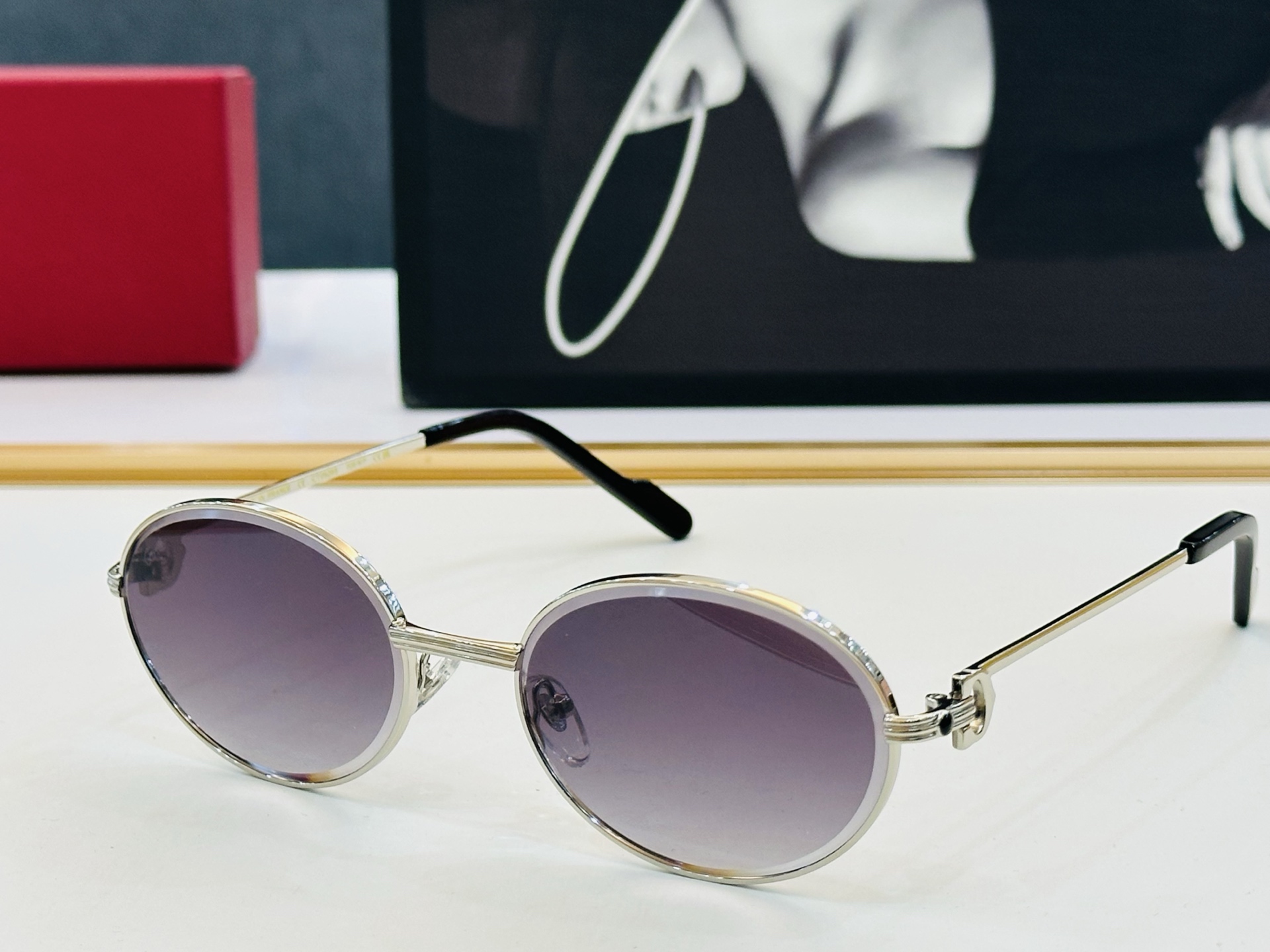 🆕 原版Cartie* 卡家 太阳镜 CT0628S Size：57口19-145电镀工艺精湛大牌品 K