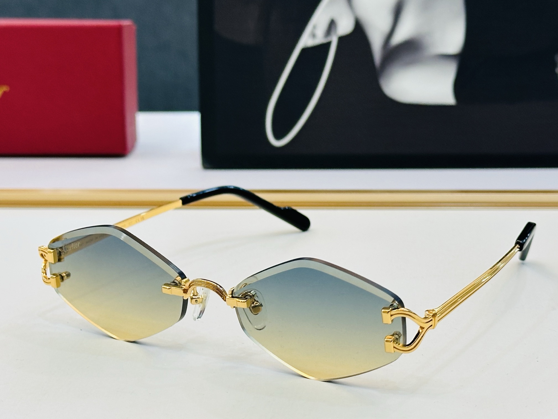 🆕 原版Cartie* 卡家 太阳镜 CT0769S Size：57口18-142 电镀工艺精湛大牌品 