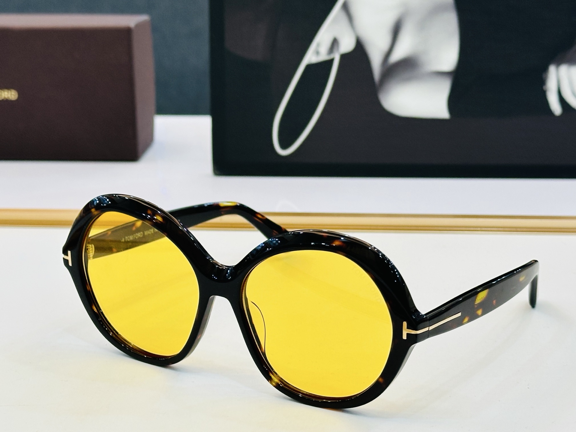 🎉TOM FOR*🎉汤姆家 Model: FT1282 Size：60口16-135 时尚框 板材框 👓