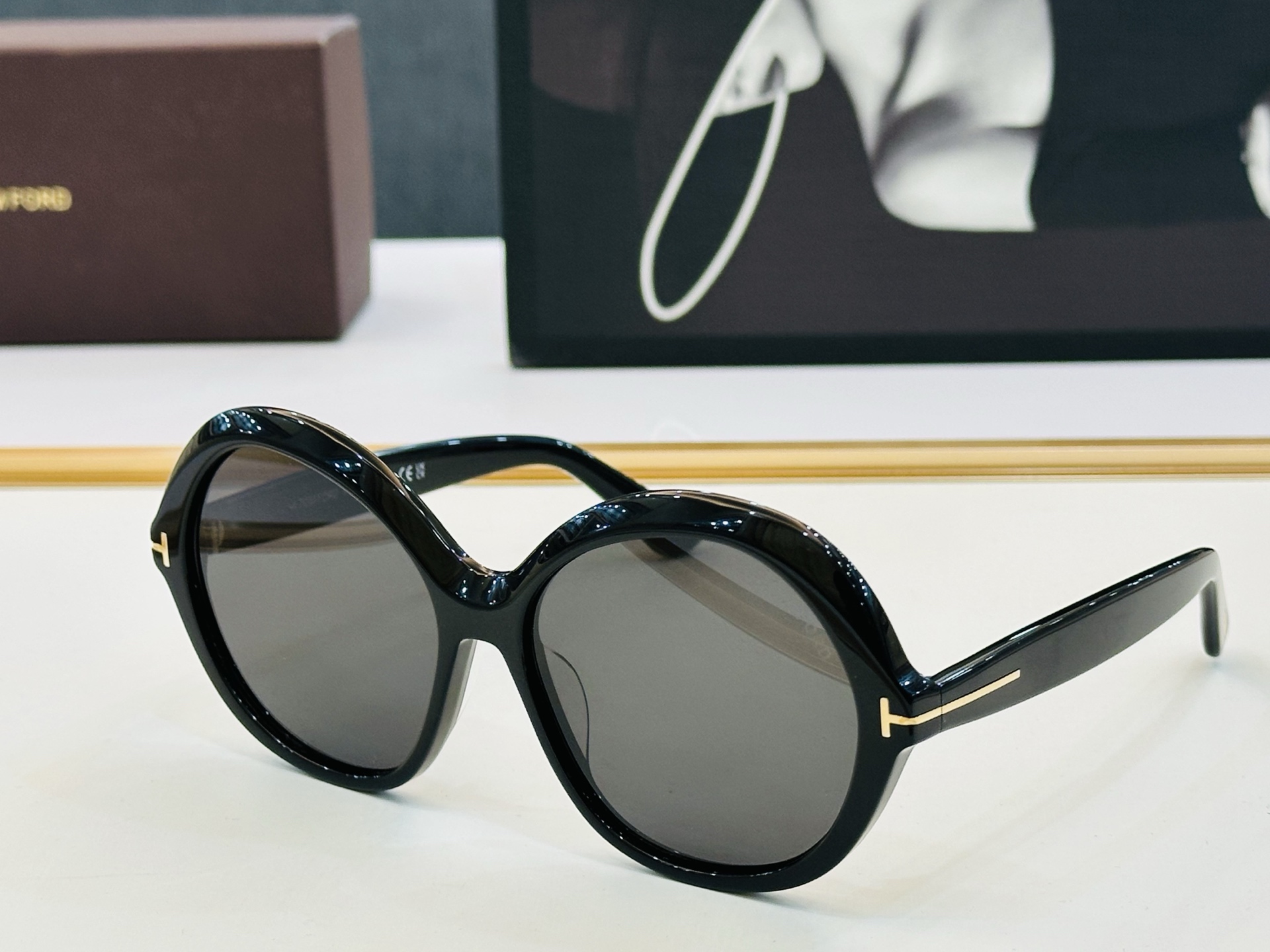 🎉TOM FOR*🎉汤姆家 Model: FT1282 Size：60口16-135 时尚框 板材框 👓