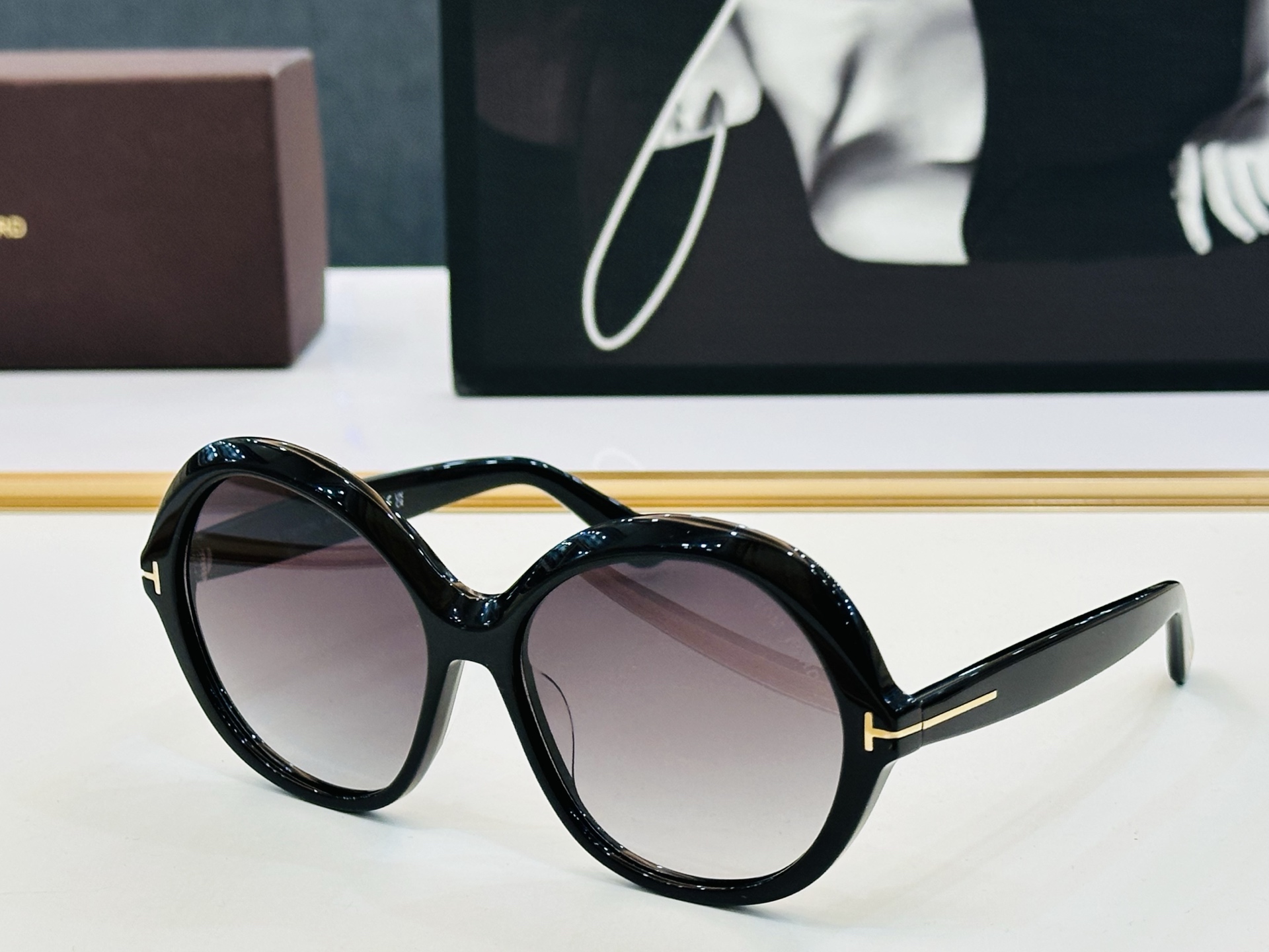 🎉TOM FOR*🎉汤姆家 Model: FT1282 Size：60口16-135 时尚框 板材框 👓