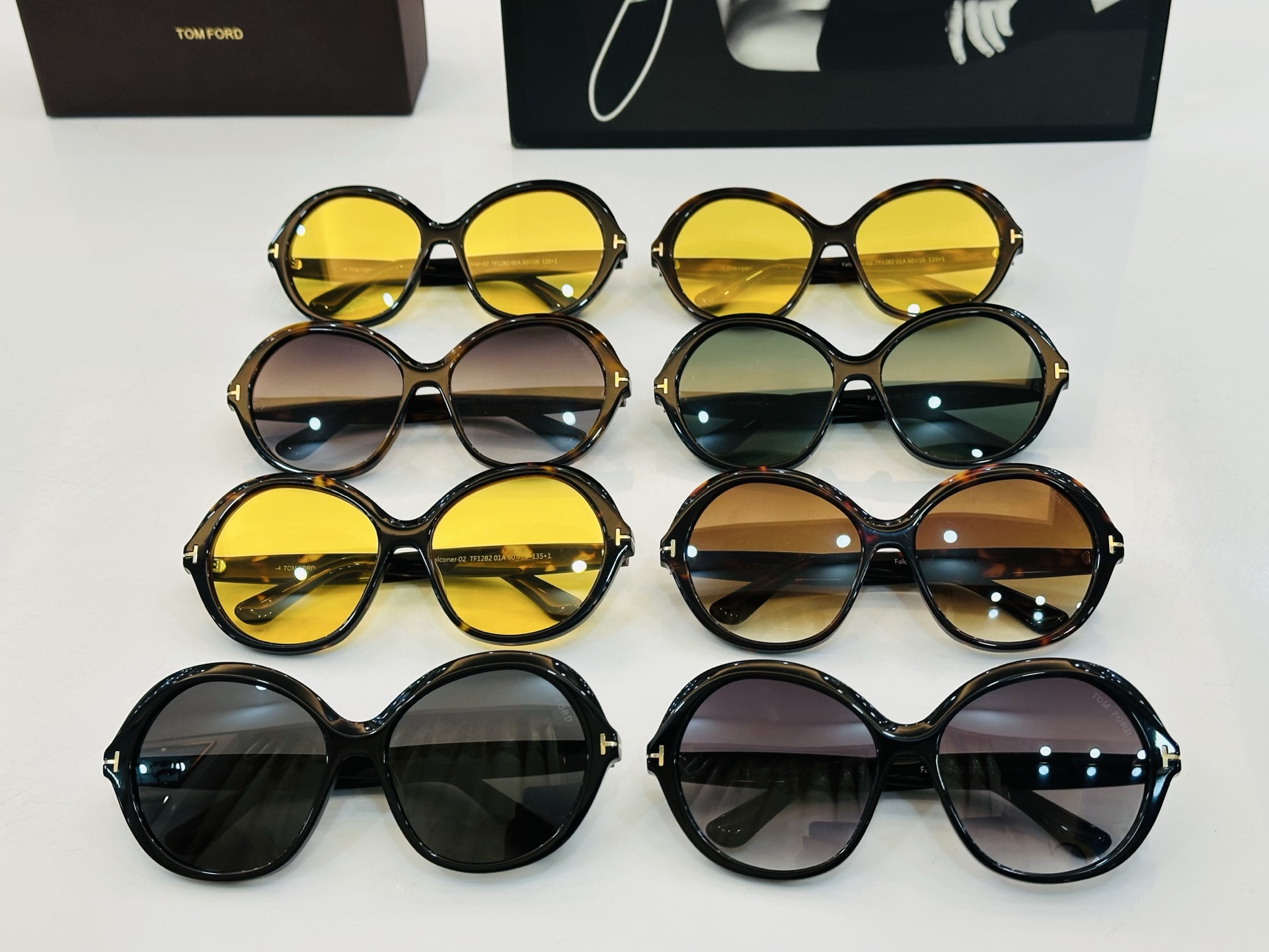 🎉TOM FOR*🎉汤姆家 Model: FT1282 Size：60口16-135 时尚框 板材框 👓