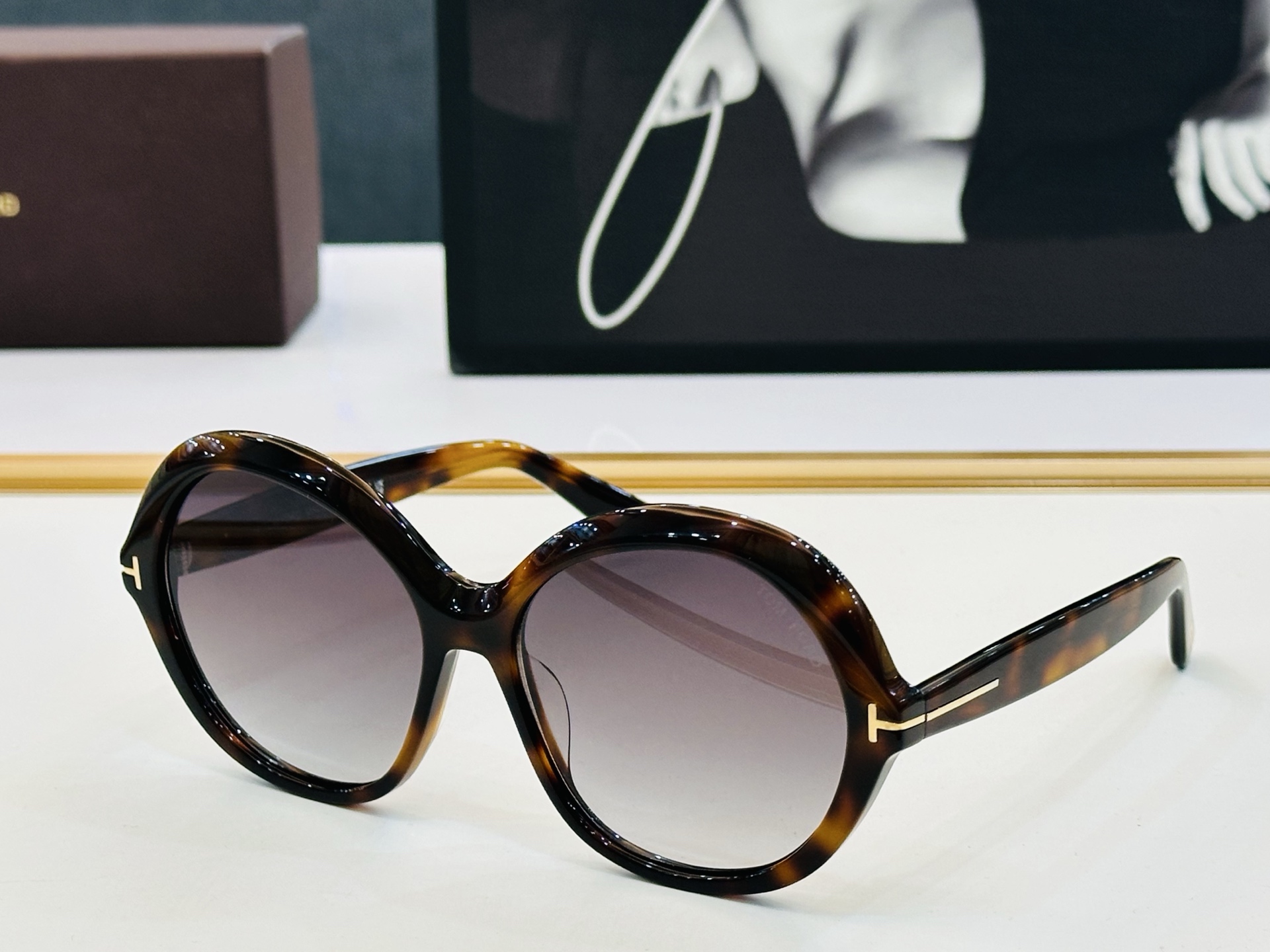 🎉TOM FOR*🎉汤姆家 Model: FT1282 Size：60口16-135 时尚框 板材框 👓