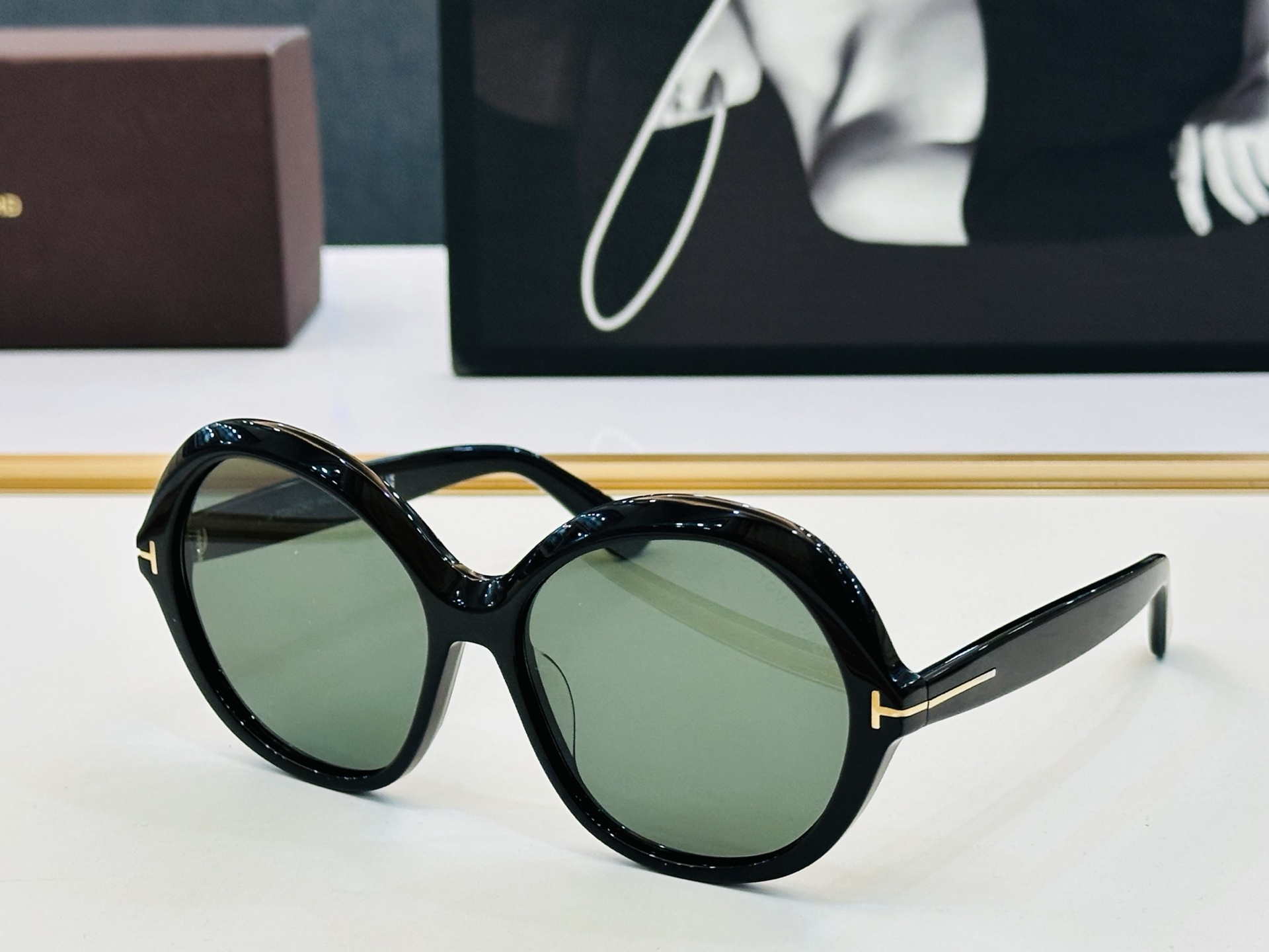 🎉TOM FOR*🎉汤姆家 Model: FT1282 Size：60口16-135 时尚框 板材框 👓