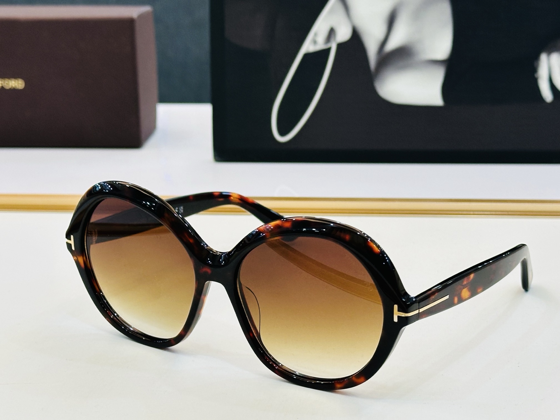 🎉TOM FOR*🎉汤姆家 Model: FT1282 Size：60口16-135 时尚框 板材框 👓