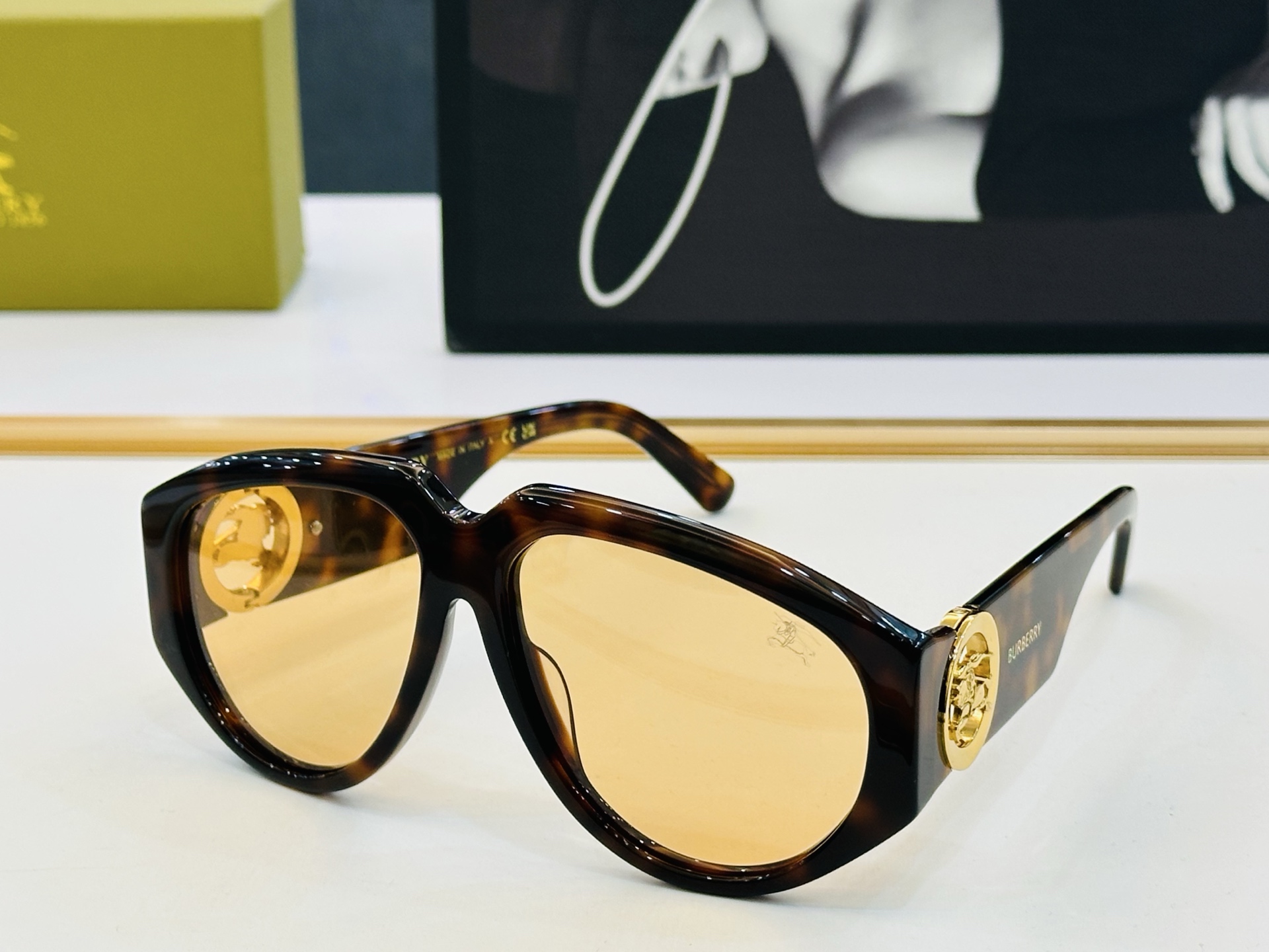 高品质✨BURBERR*✨ 巴家 BE4479U Size：60口15-140 女款太阳眼镜[得意]🌲🌲