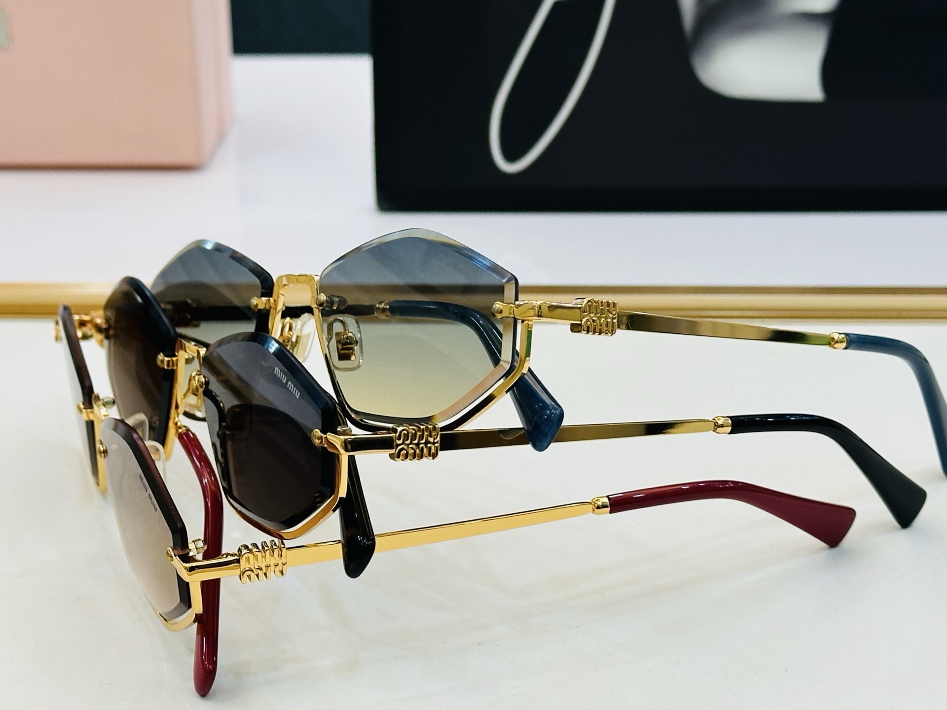 🆕 谬家 SMU 1746S Size：55口18-145 🌺🌺 [玫瑰][闪电] 时尚靓丽 得意][得