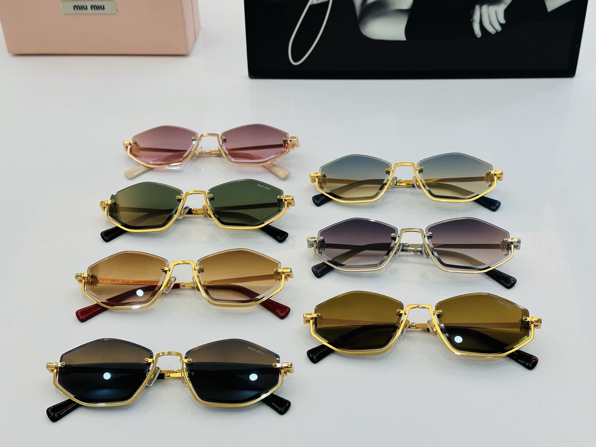 🆕 谬家 SMU 1746S Size：55口18-145 🌺🌺 [玫瑰][闪电] 时尚靓丽 得意][得