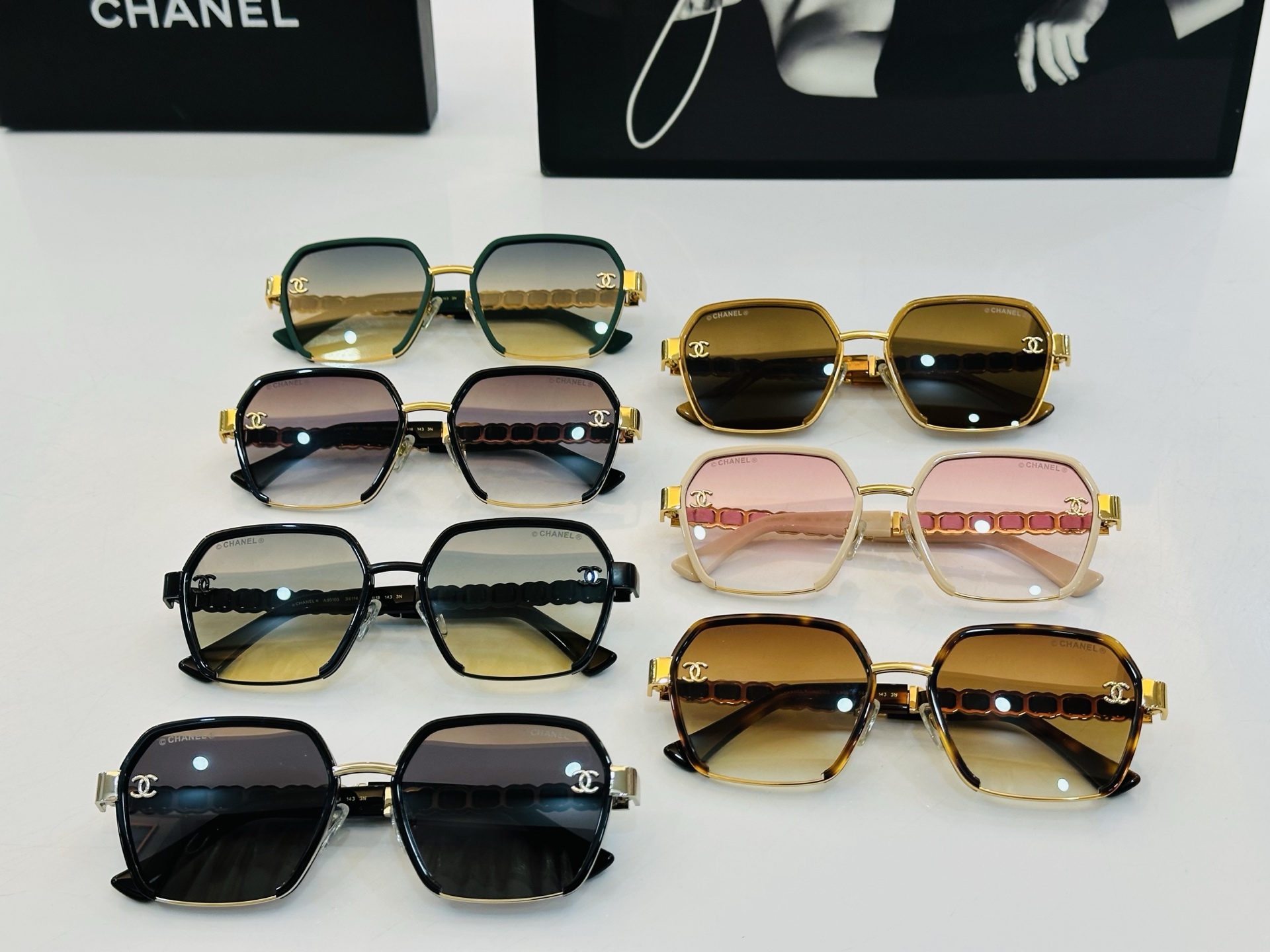 🆕 【CHANE*/香家】MODEL:95105 Size：56口18-143 💅🏻💓J太阳镜