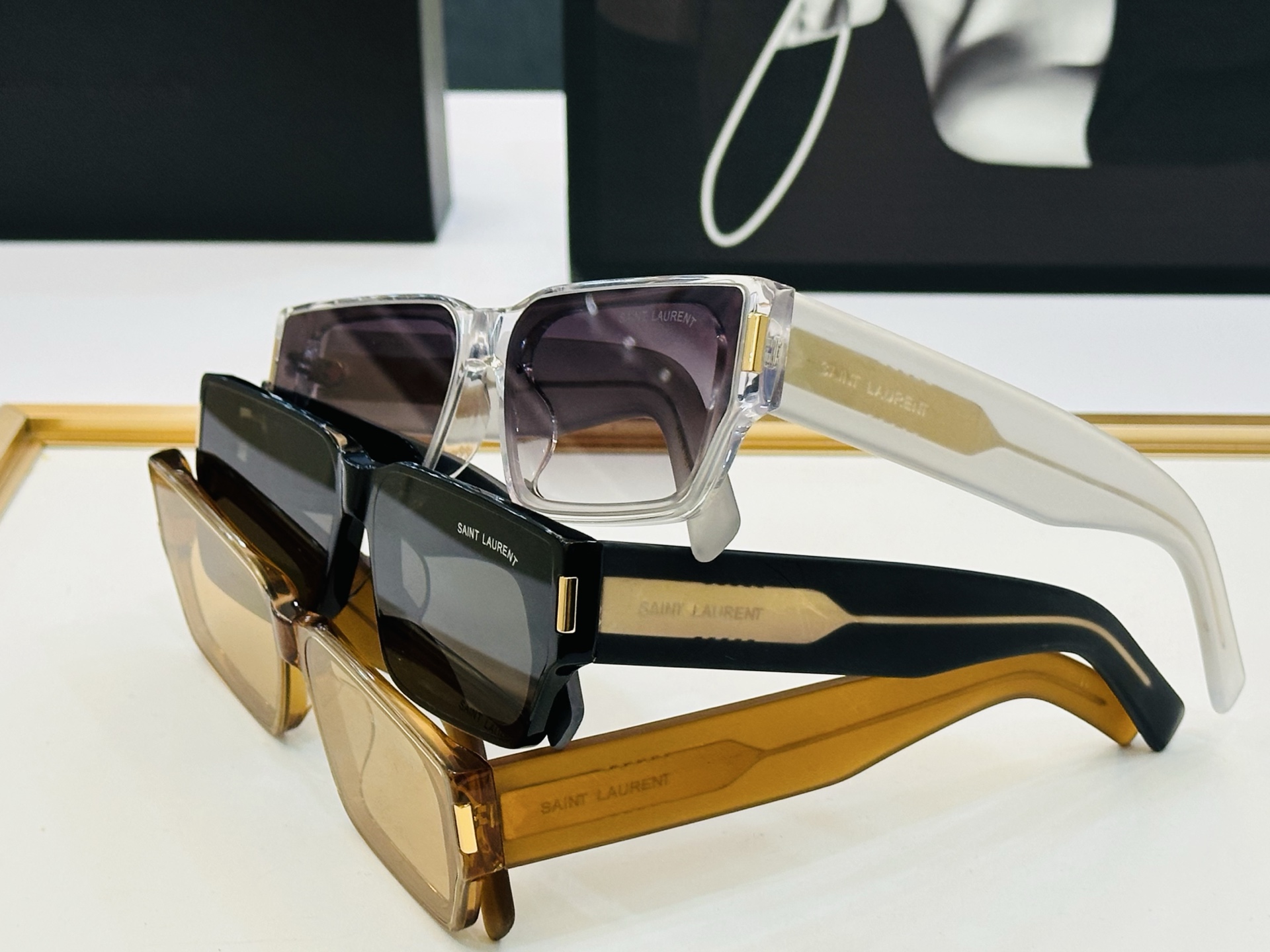 网红爆款 圣罗兰💫SL M248 💫Size：62口16-148 板材框设计 💎❤️Y俏皮甜美质感超好 