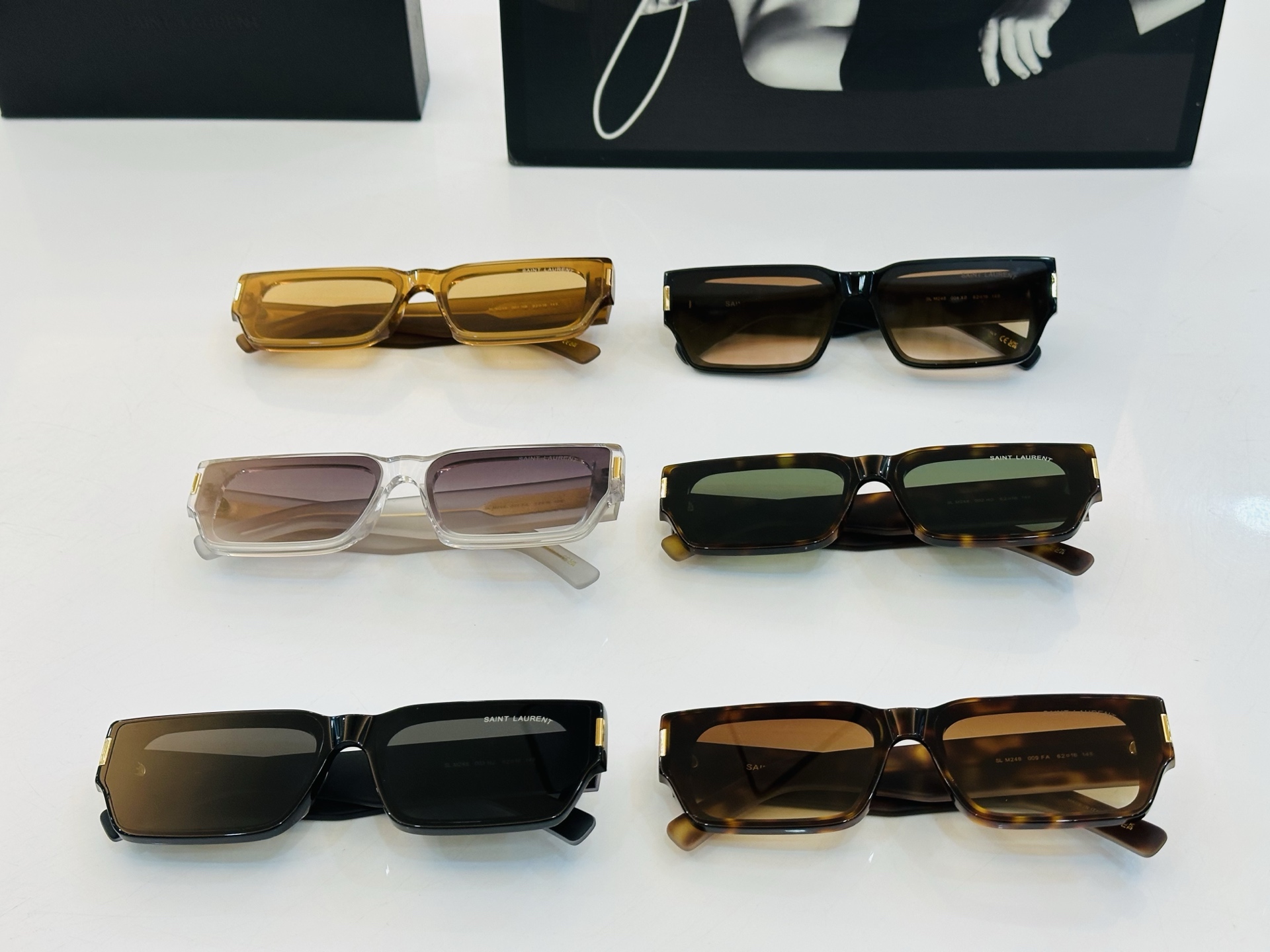 网红爆款 圣罗兰💫SL M248 💫Size：62口16-148 板材框设计 💎❤️Y俏皮甜美质感超好 