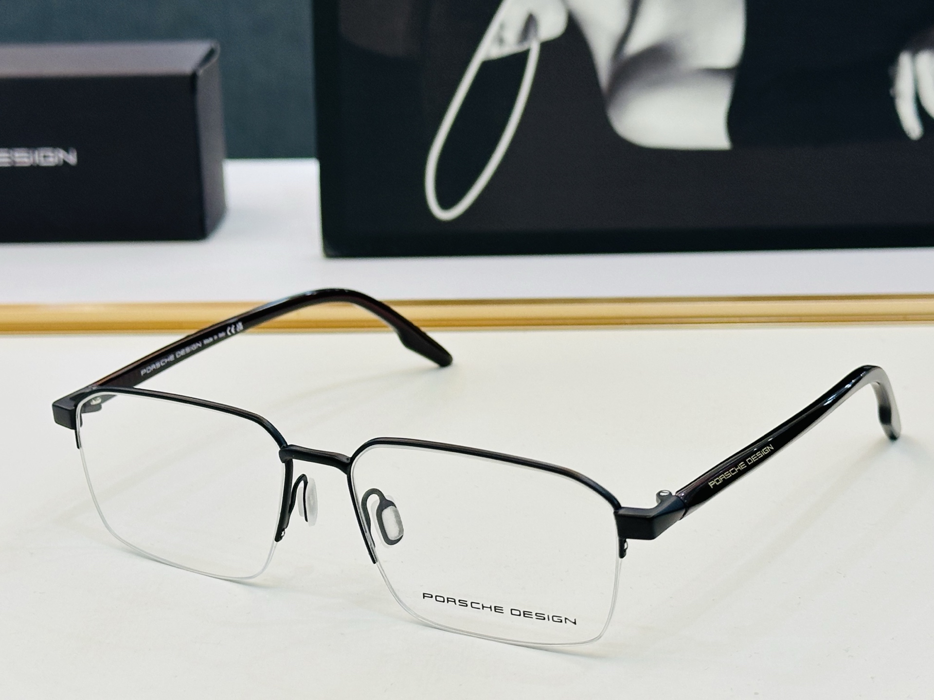 🌞保时家 Size：55口18-145 高档金属 💝[得意]超轻款 Z配光镜