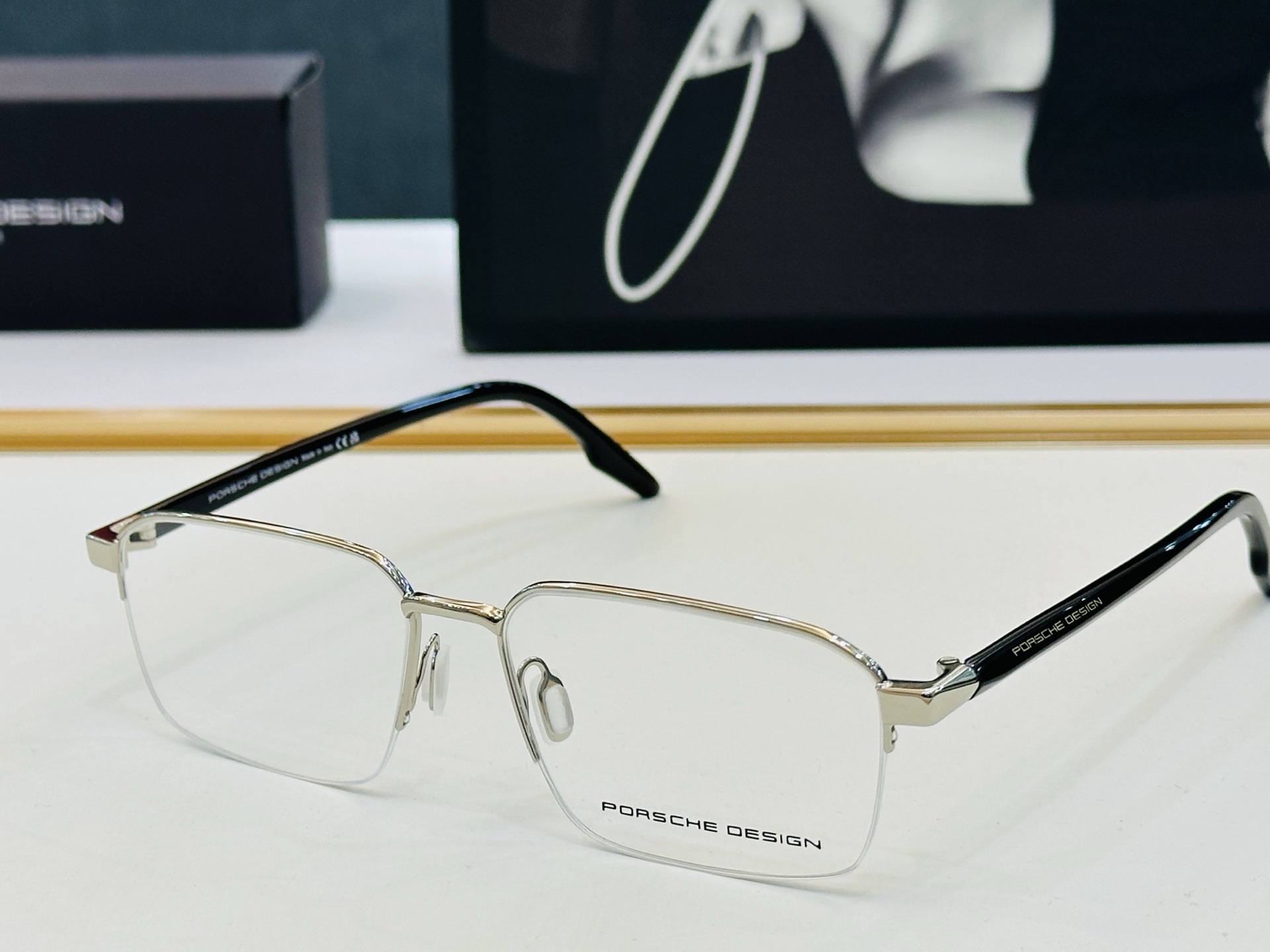 🌞保时家 Size：55口18-145 高档金属 💝[得意]超轻款 Z配光镜