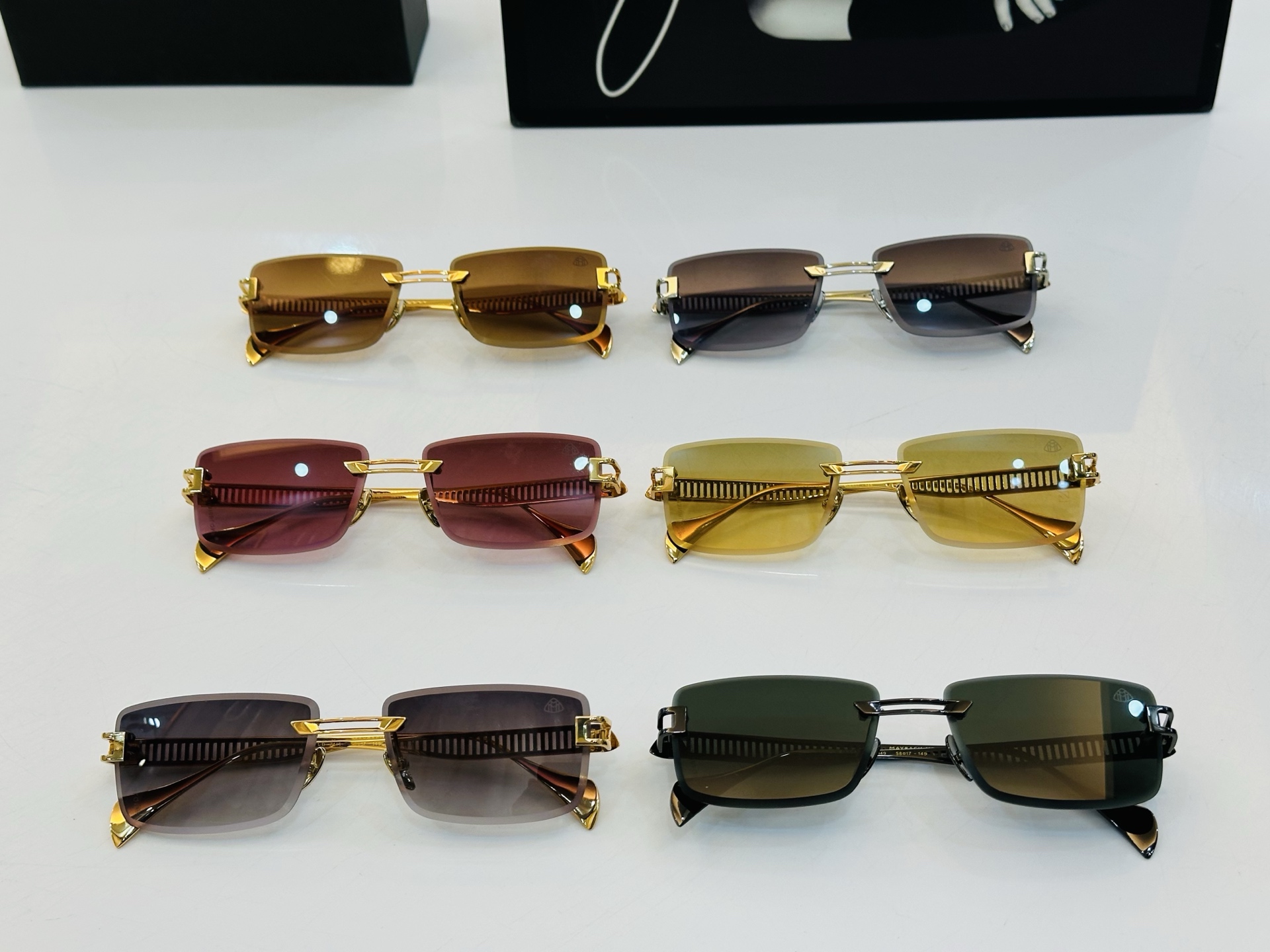 高品质 迈巴赫 🎉🎉做工精美💕💕MAYBAC*H Z149 Size：58口17-145 质感十足 XL