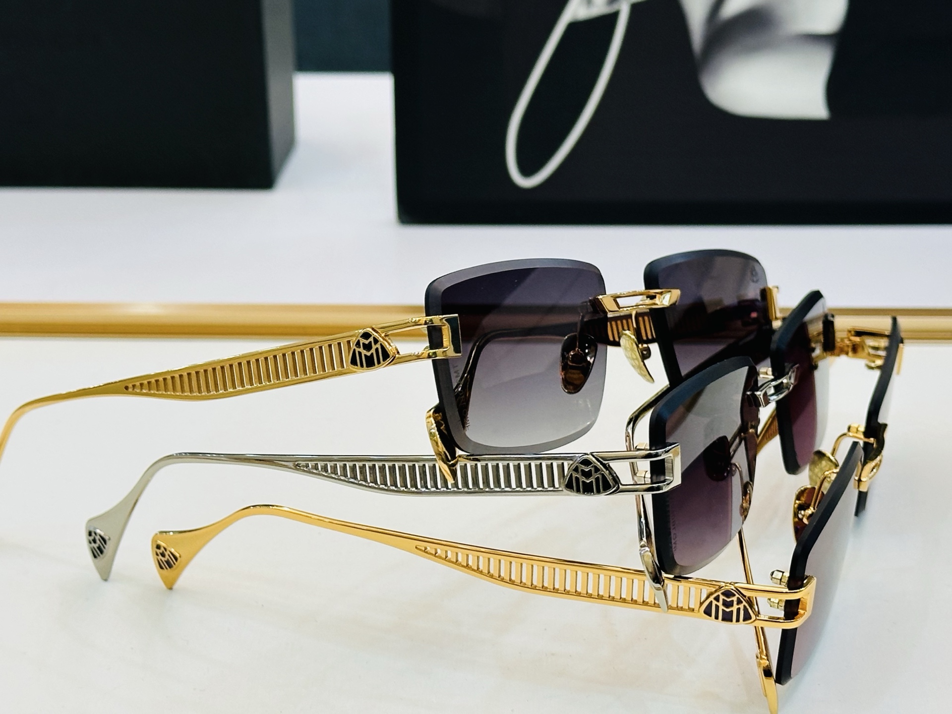 高品质 迈巴赫 🎉🎉做工精美💕💕MAYBAC*H Z149 Size：58口17-145 质感十足 XL