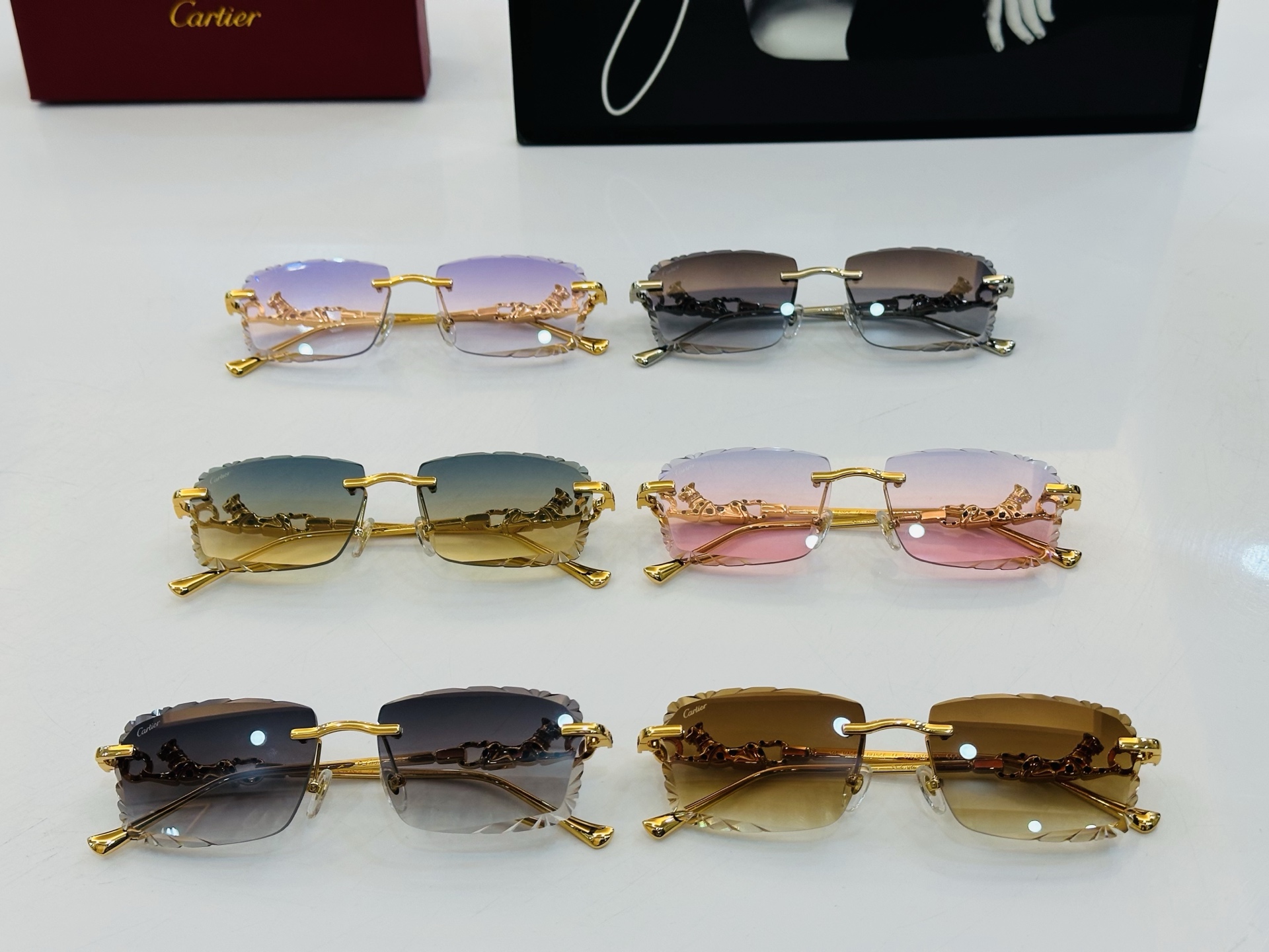 Cartie* 卡家 CT01821 太阳镜 Size：57口17-145 工艺精湛气质十足！bm男女同