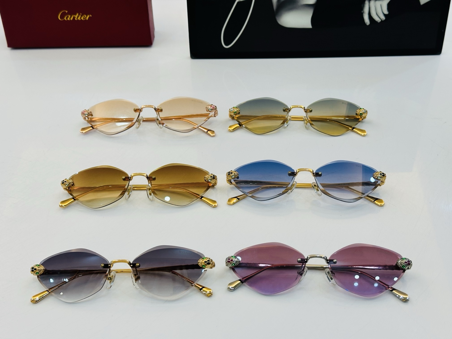 🆕 原版Cartie* 卡家 太阳镜 CT42602U Size：58口17-145电镀工艺精湛大牌品 