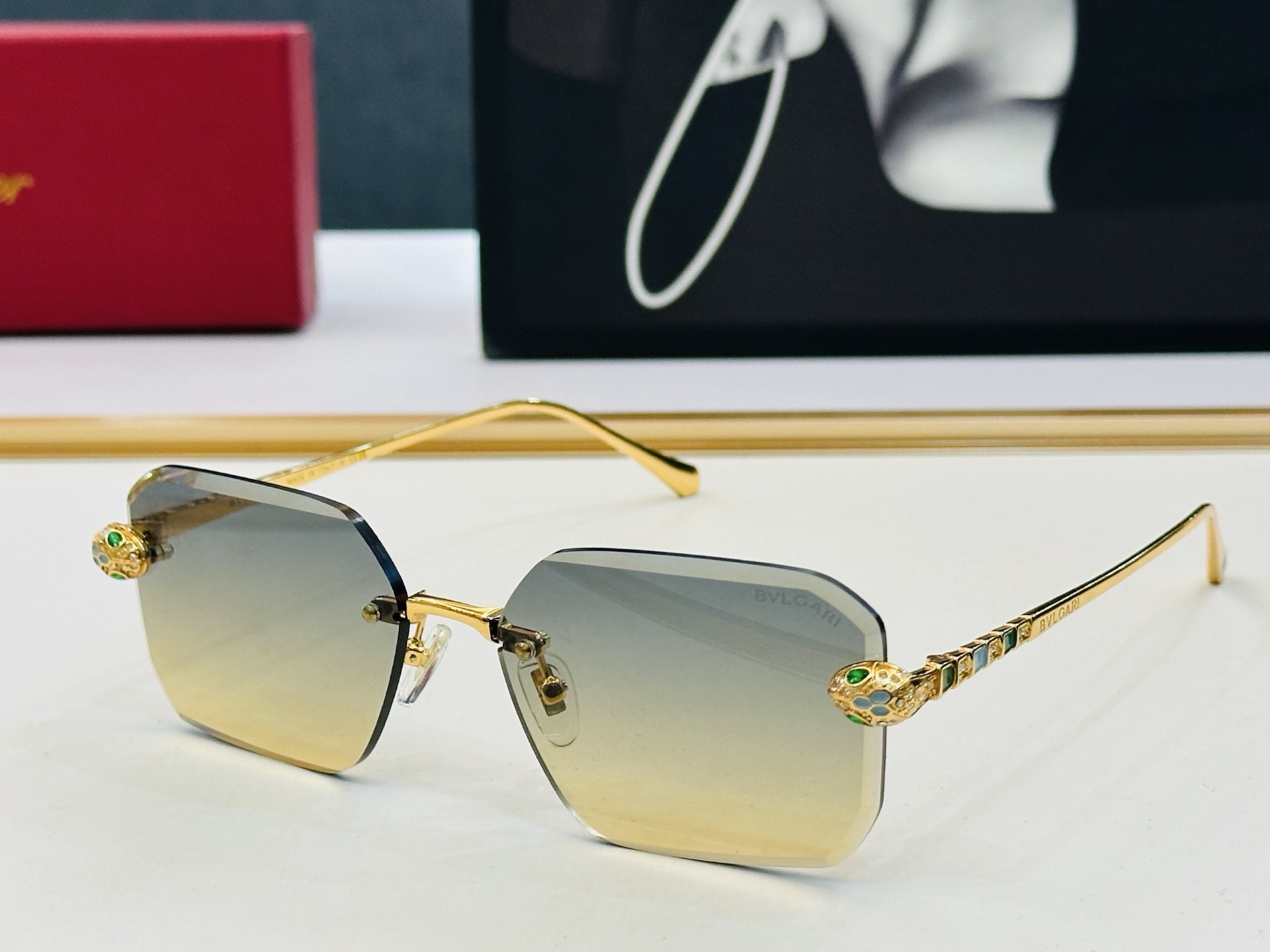 🆕 原版Cartie* 卡家 太阳镜 CT41601U Size：57口17-145电镀工艺精湛大牌品 