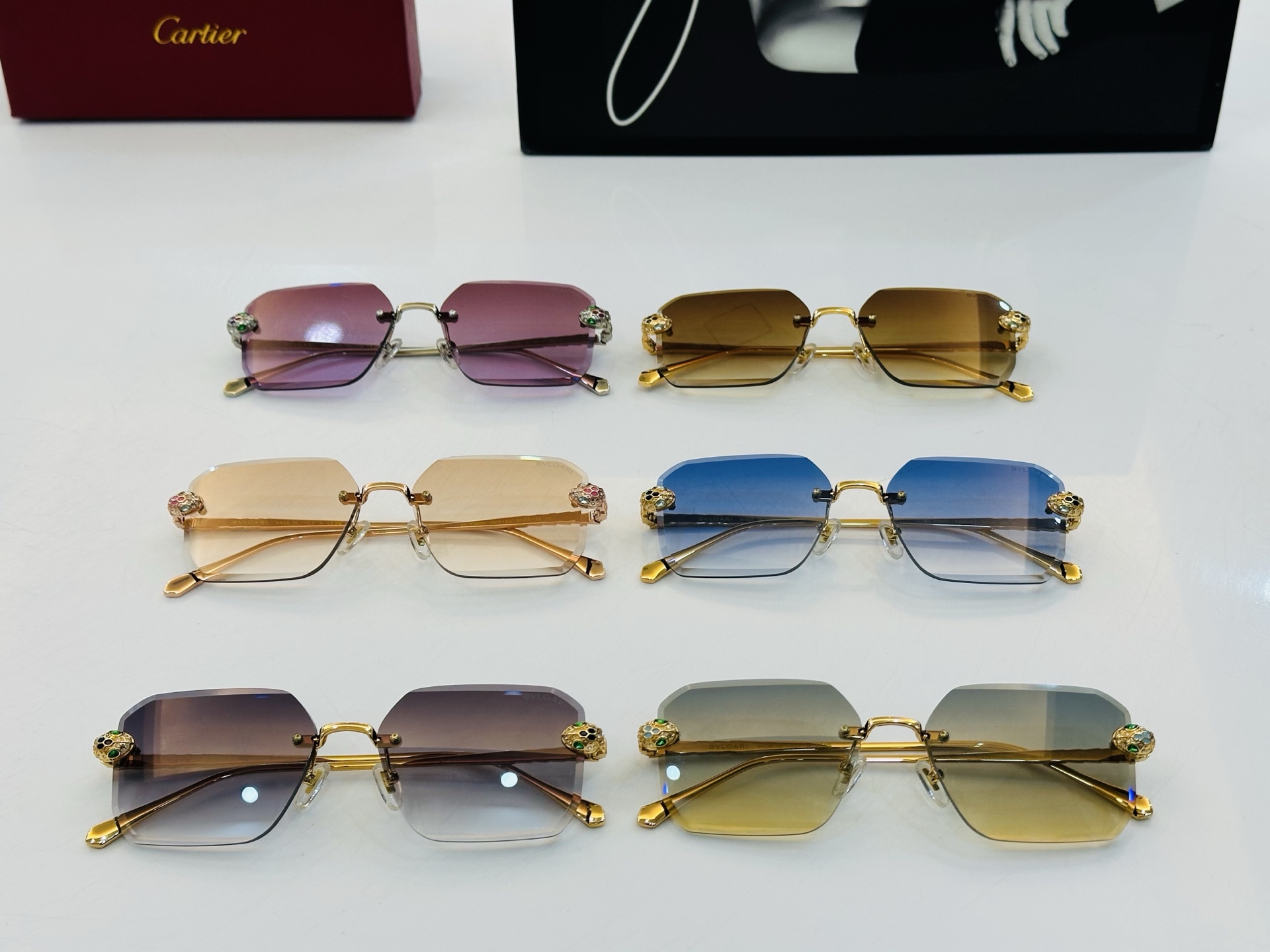 🆕 原版Cartie* 卡家 太阳镜 CT41601U Size：57口17-145电镀工艺精湛大牌品 