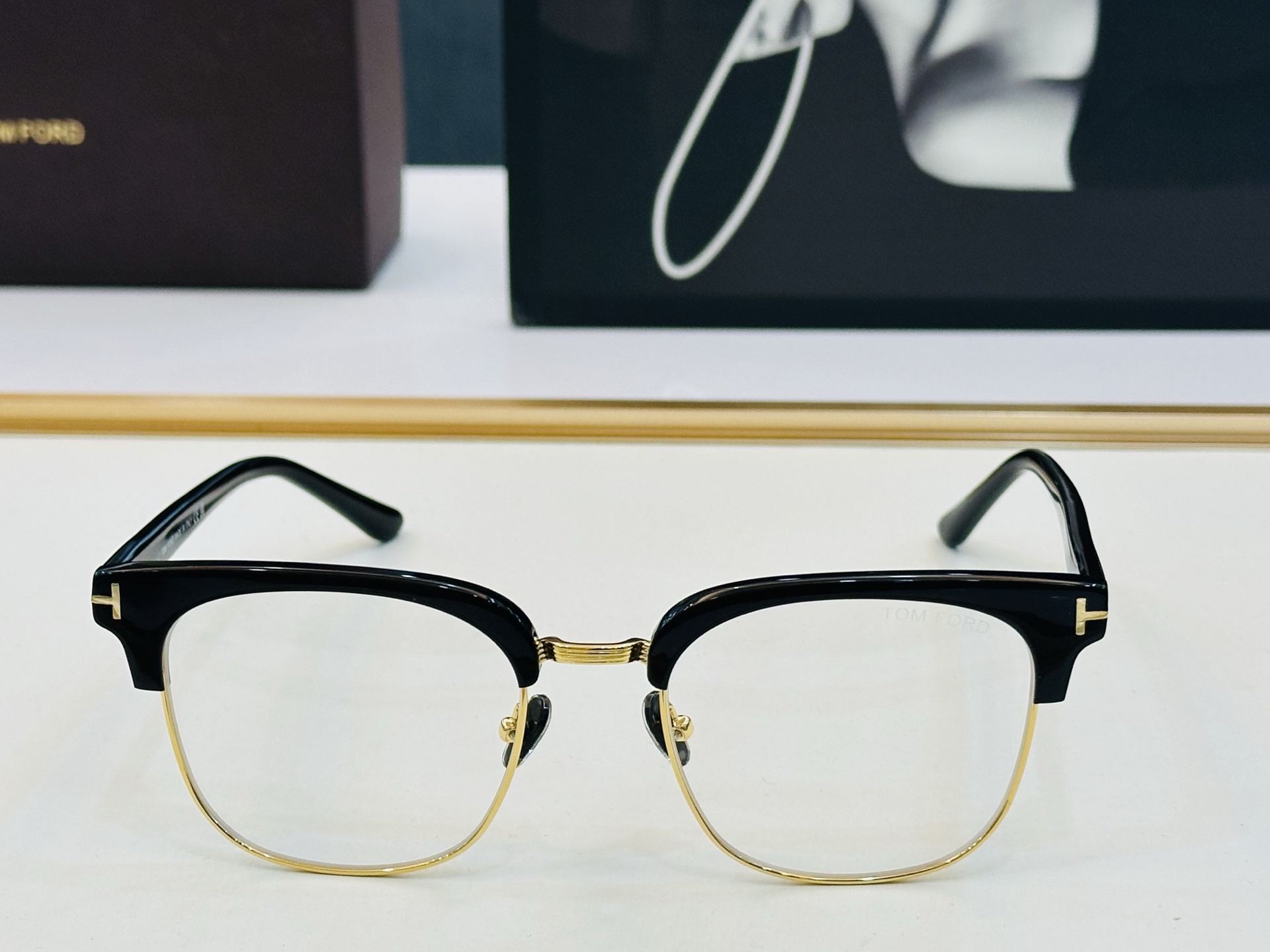 🎉TOM FOR*🎉汤姆家 Model: FT1165 Size：52口20-145 时尚框 板材👓 C