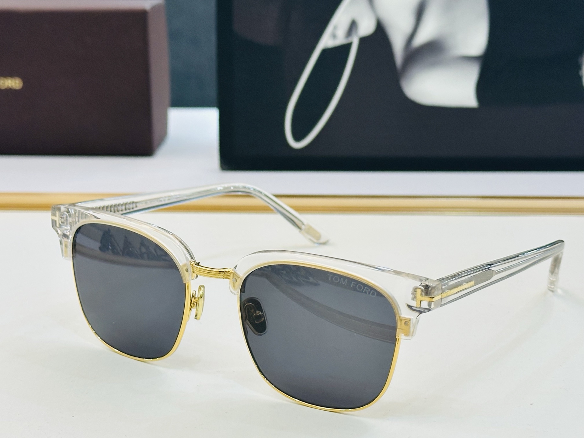 🎉TOM FOR*🎉汤姆家 Model: FT1165 Size：52口20-145 时尚框 板材👓 C