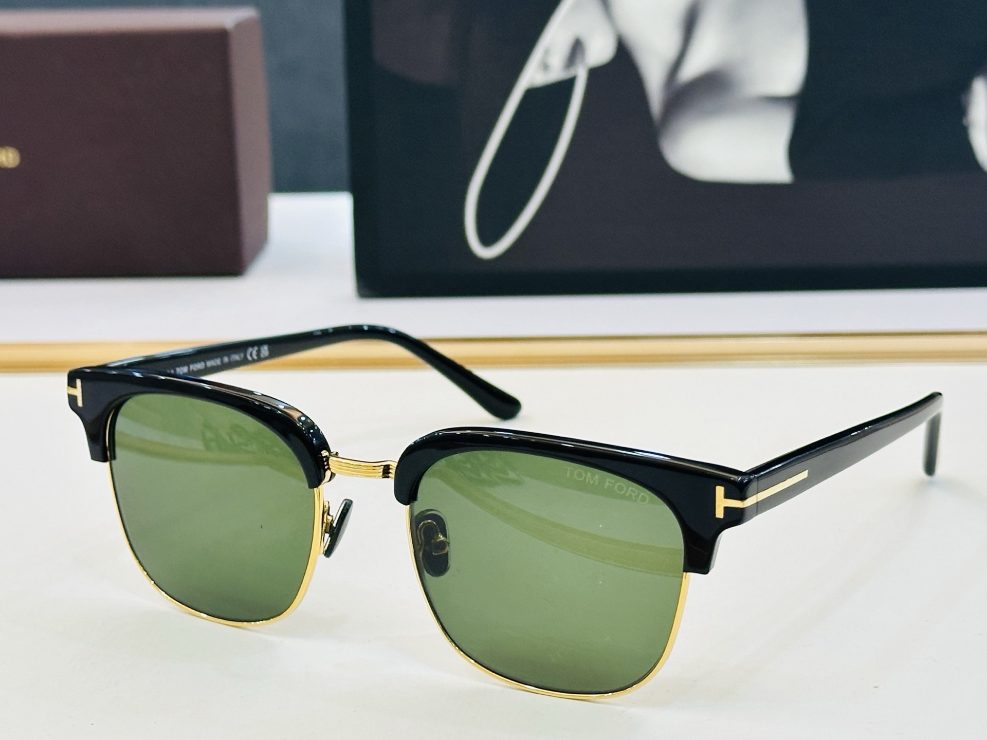 🎉TOM FOR*🎉汤姆家 Model: FT1165 Size：52口20-145 时尚框 板材👓 C