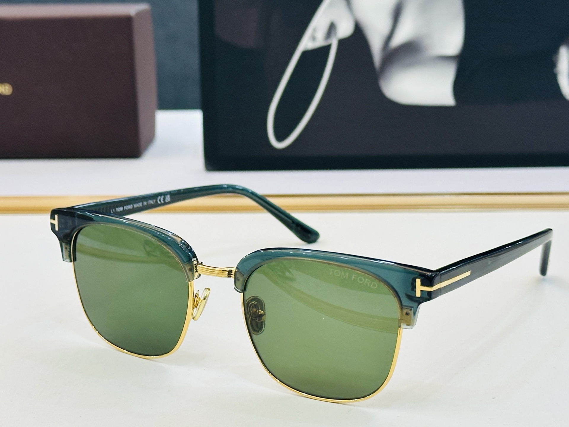 🎉TOM FOR*🎉汤姆家 Model: FT1165 Size：52口20-145 时尚框 板材👓 C