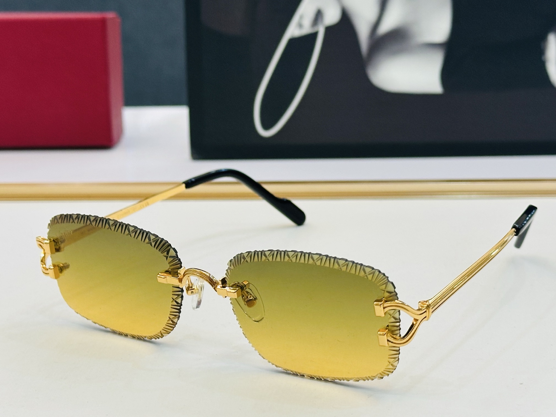 🆕 原版Cartie* 卡家 太阳镜 CT0768S Size：57口17-142 电镀工艺精湛大牌品 