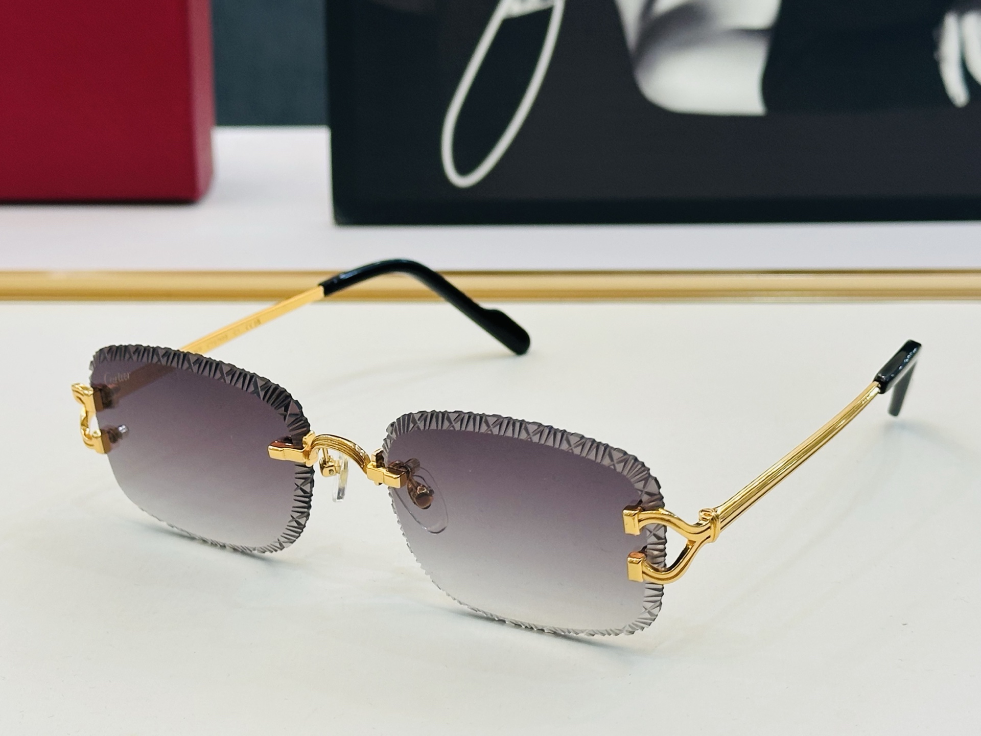 🆕 原版Cartie* 卡家 太阳镜 CT0768S Size：57口17-142 电镀工艺精湛大牌品 