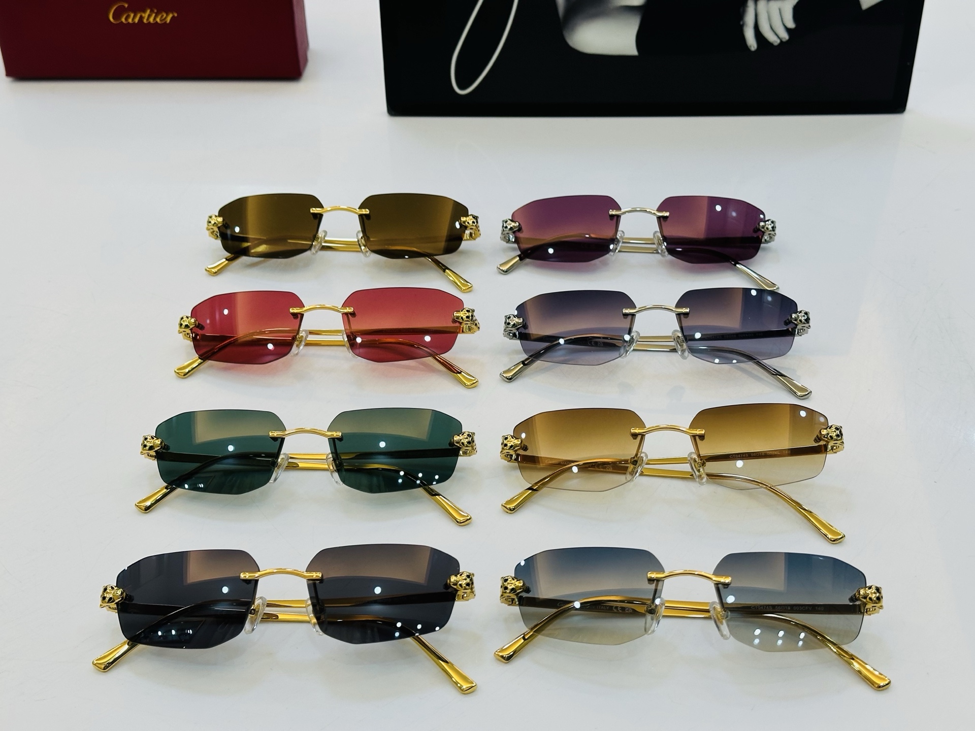 🆕 原版Cartie* 卡家 太阳镜 CT0474S Size：56口18-140 电镀工艺精湛大牌品 