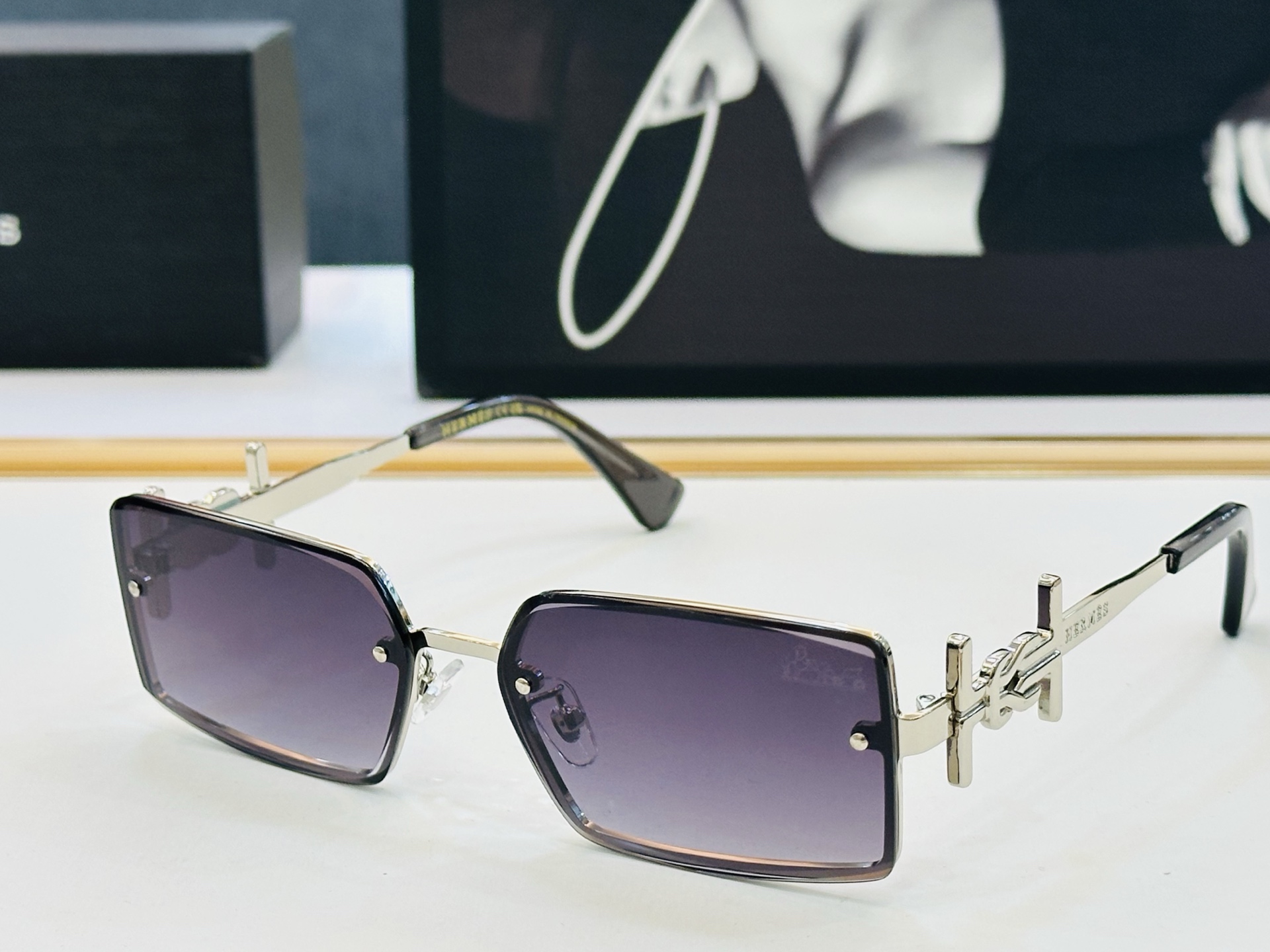 爱马仕 网红款 9716 Size：60口16-145 👏🎉超级经典 高品质墨镜🎈色][色] 倍戴豪无压