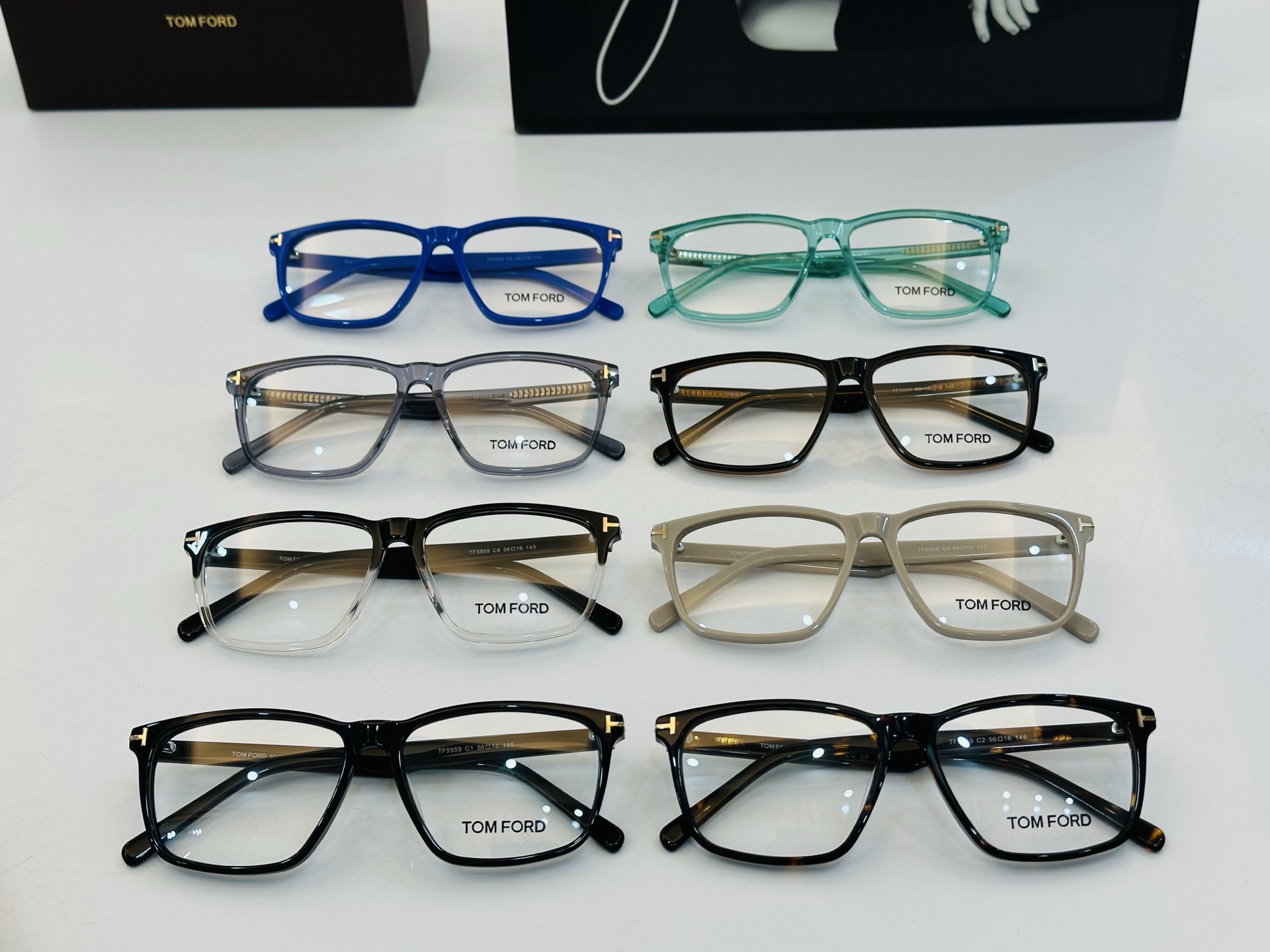 🔺TOM FOR*🔻 汤姆家 官网新款 FT5959 Size：56口16-145 经典时尚 🔝🔝Z采用