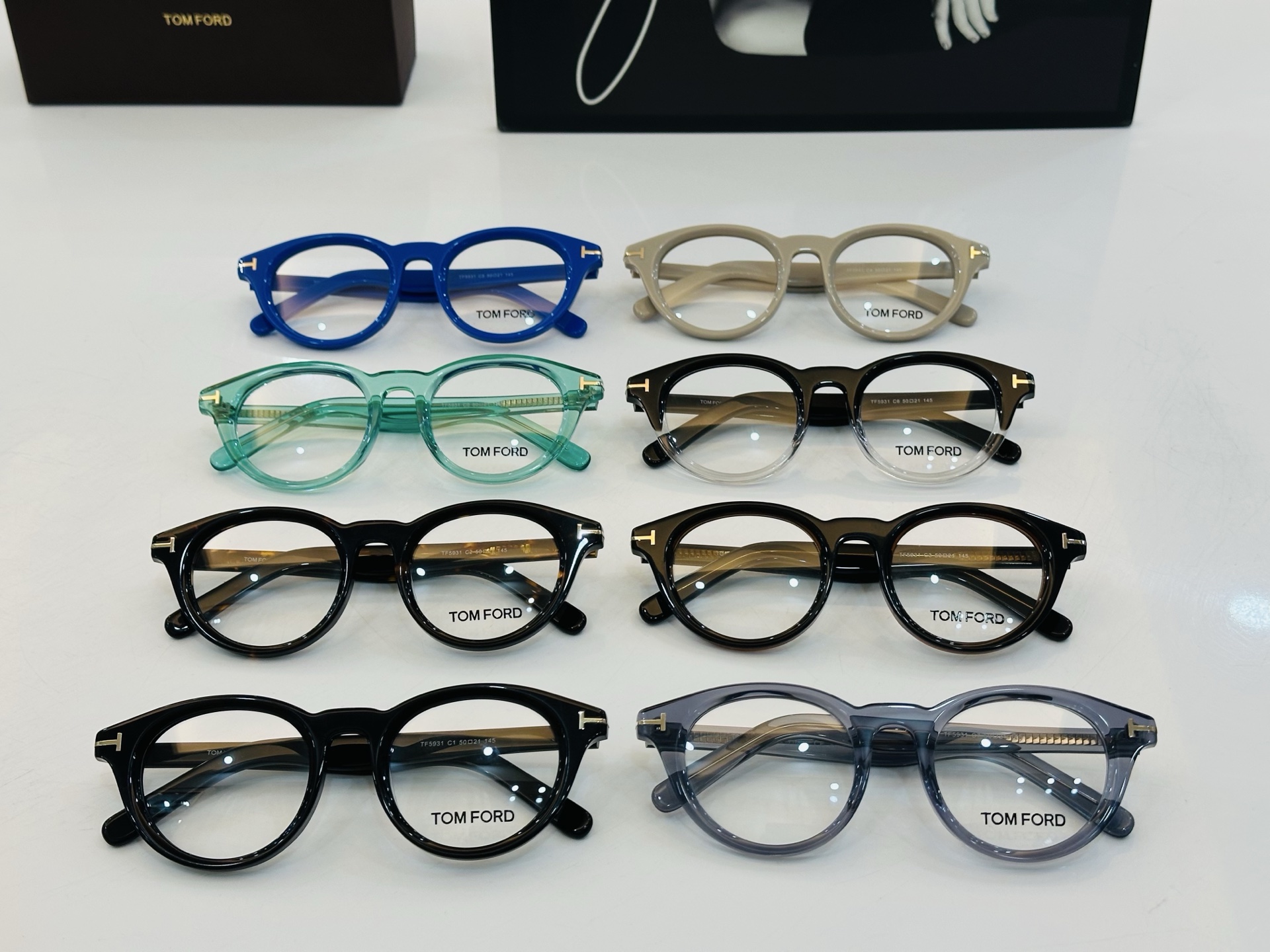 🔺TOM FOR*🔻 汤姆家 官网新款 FT5931 Size：50口21-145 经典时尚 🔝🔝Z采用