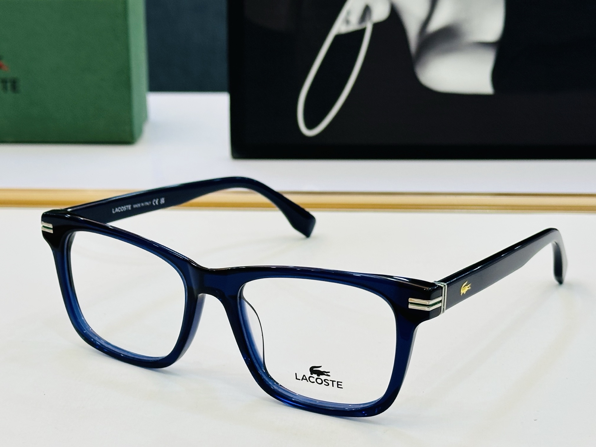 🆕 鳄鱼 LACOSTE 最新款L6050 Size：54口19-145 💫💫时尚舒适 💍Z超轻 配光架