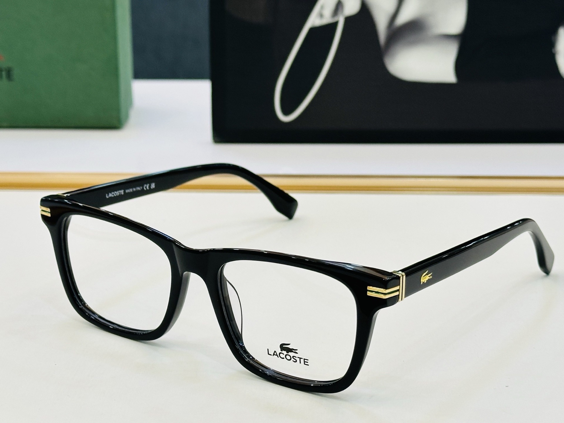 🆕 鳄鱼 LACOSTE 最新款L6050 Size：54口19-145 💫💫时尚舒适 💍Z超轻 配光架