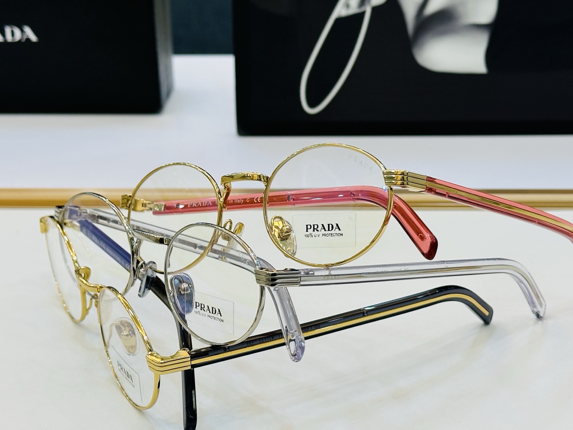 🔺PRAD*🔻普家 PR C55V Size：51口22-145 眼镜系列堪称精湛制作 彰显独特个 一最