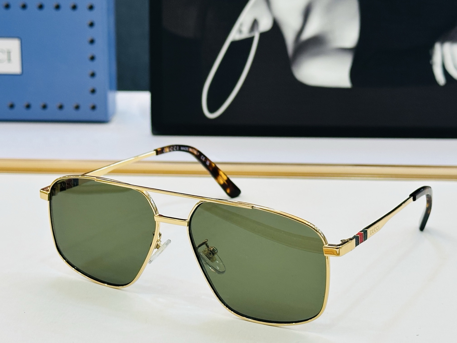 GUCC* 古家 GG1676S 🐝🐝系列 Size：60口14-145 🍁🍁 L超绝品质 🔥