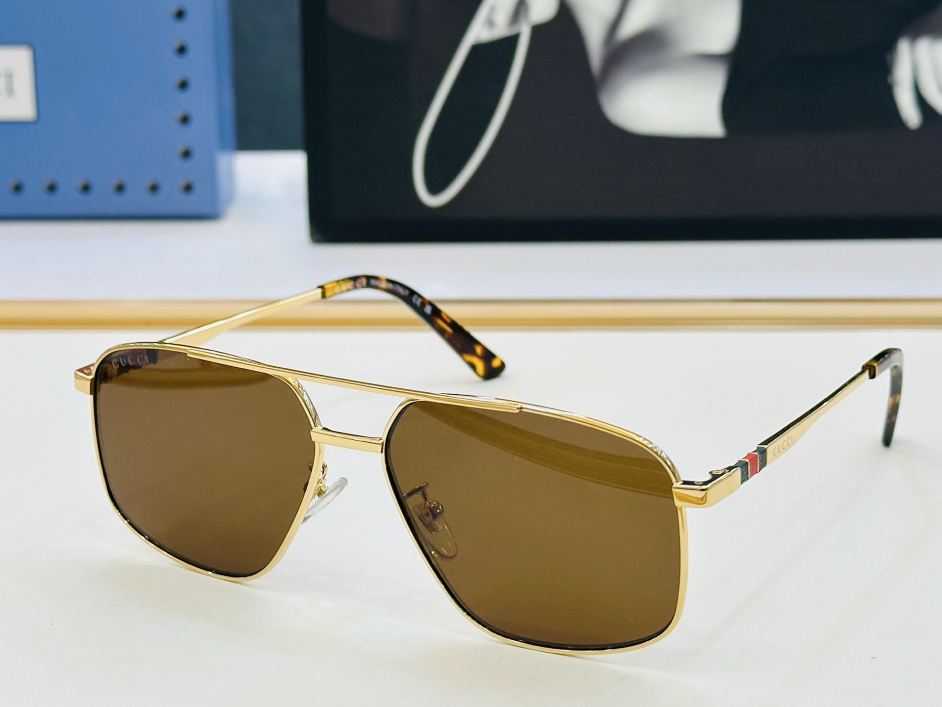 GUCC* 古家 GG1676S 🐝🐝系列 Size：60口14-145 🍁🍁 L超绝品质 🔥