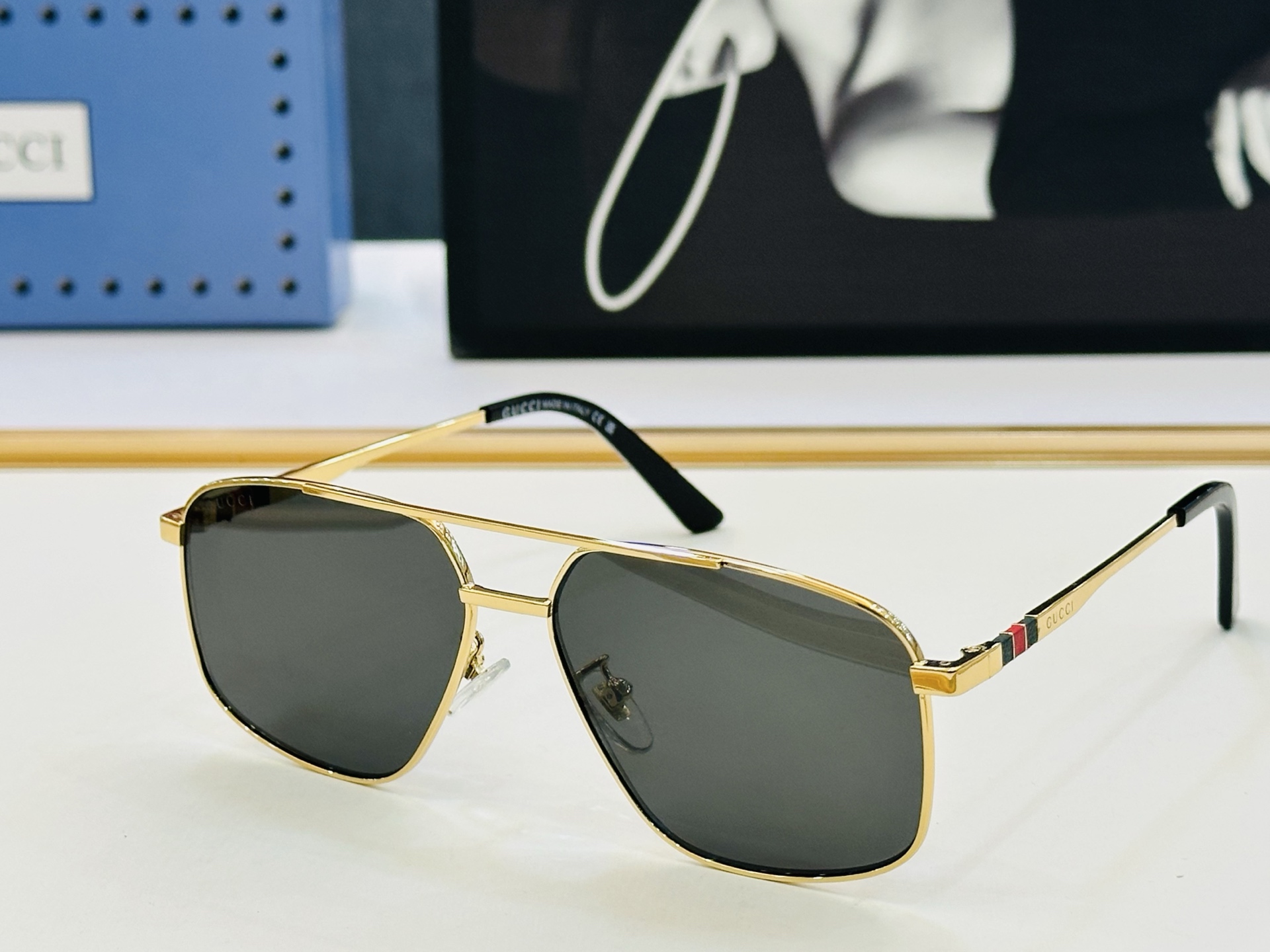 GUCC* 古家 GG1676S 🐝🐝系列 Size：60口14-145 🍁🍁 L超绝品质 🔥