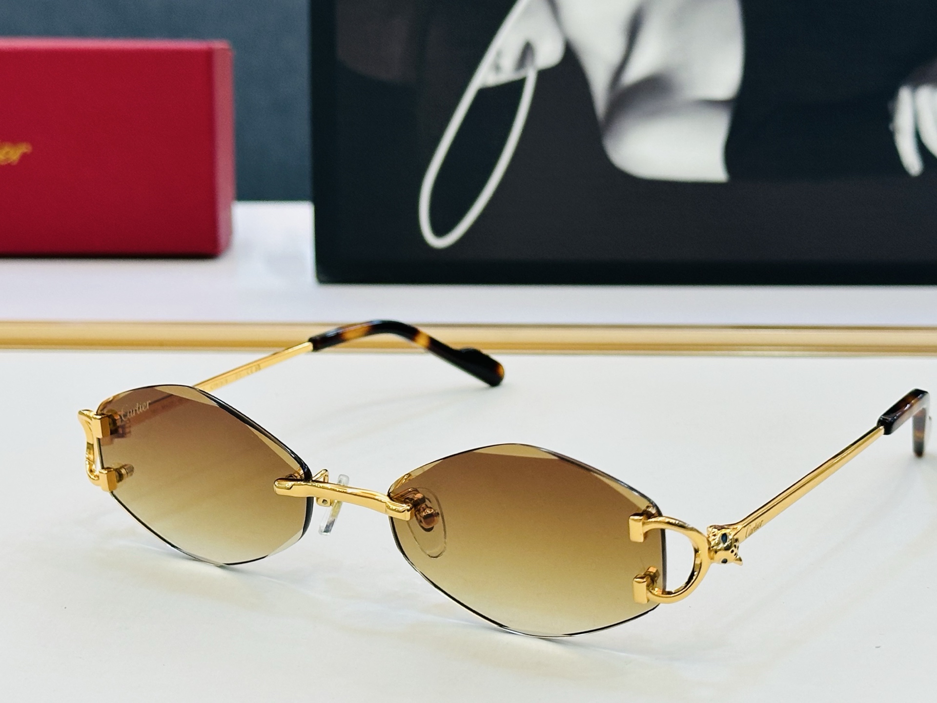 Cartie* 卡家 CT0757S 太阳镜 Size：58口17-140工艺精湛气质十足！bm男女同款
