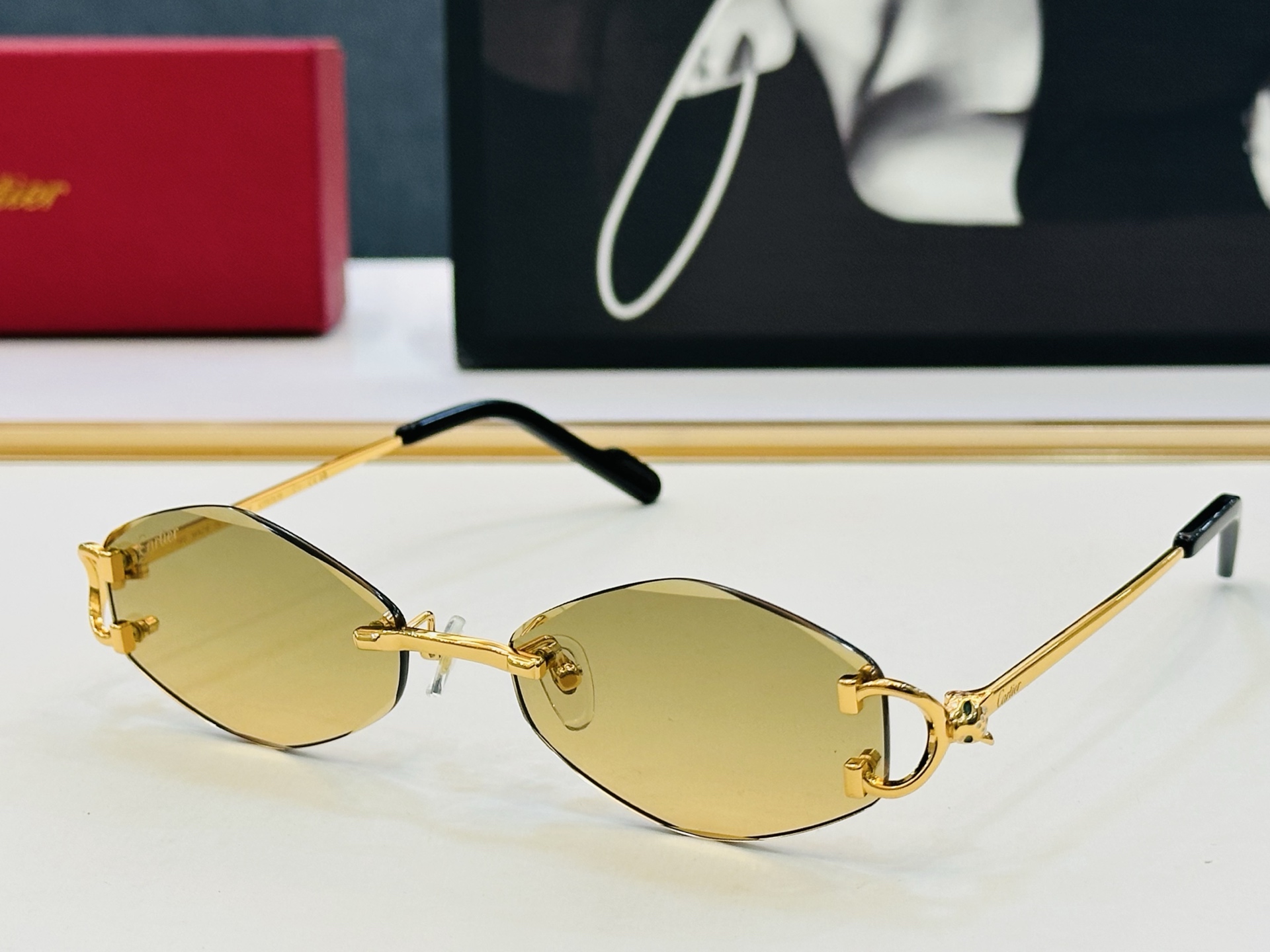 Cartie* 卡家 CT0757S 太阳镜 Size：58口17-140工艺精湛气质十足！bm男女同款