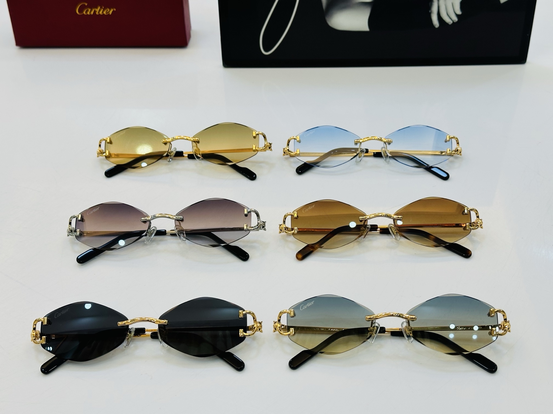 Cartie* 卡家 CT0757S 太阳镜 Size：58口17-140工艺精湛气质十足！bm男女同款